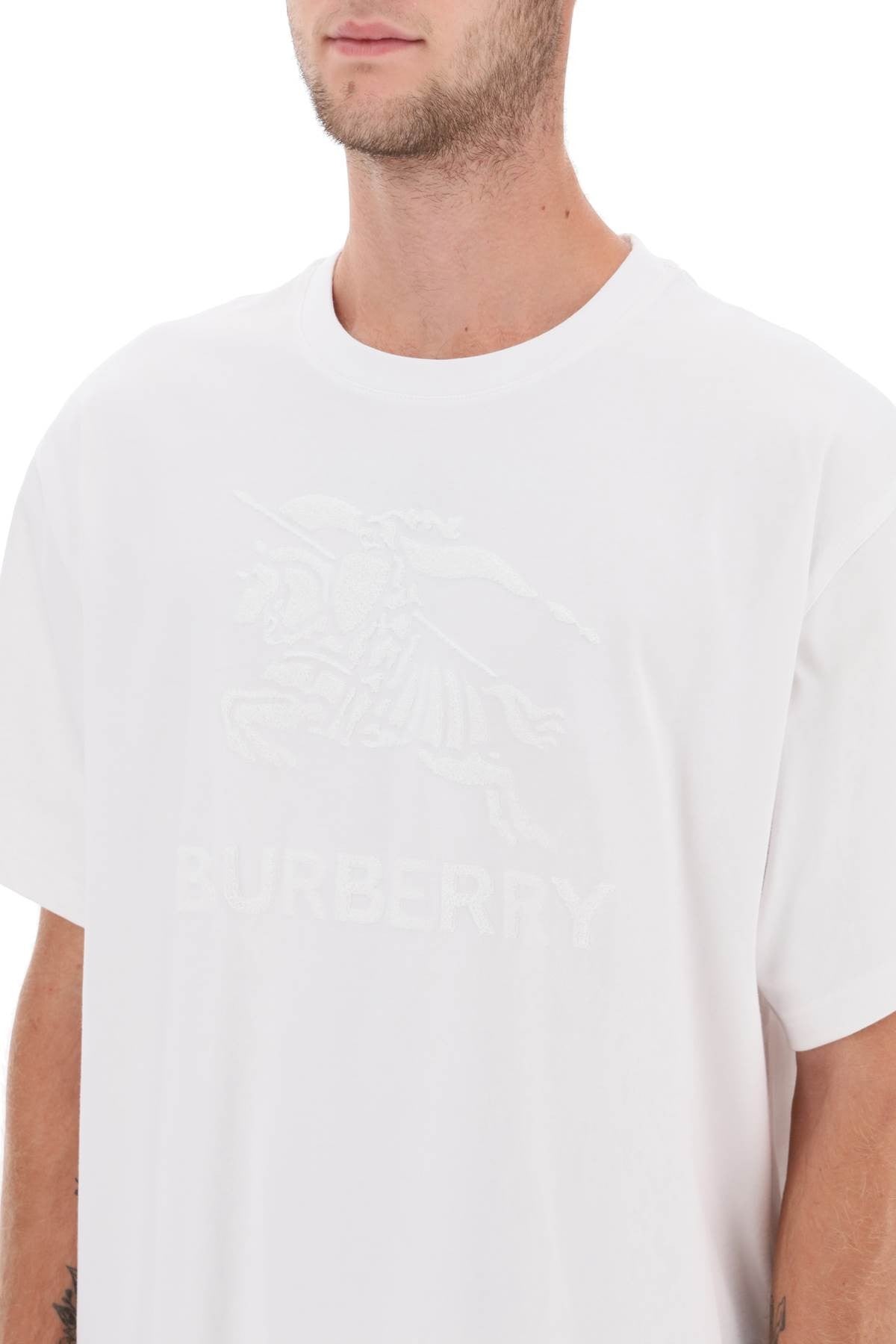ekd embroidery 'raynerton' oversized t-shirt