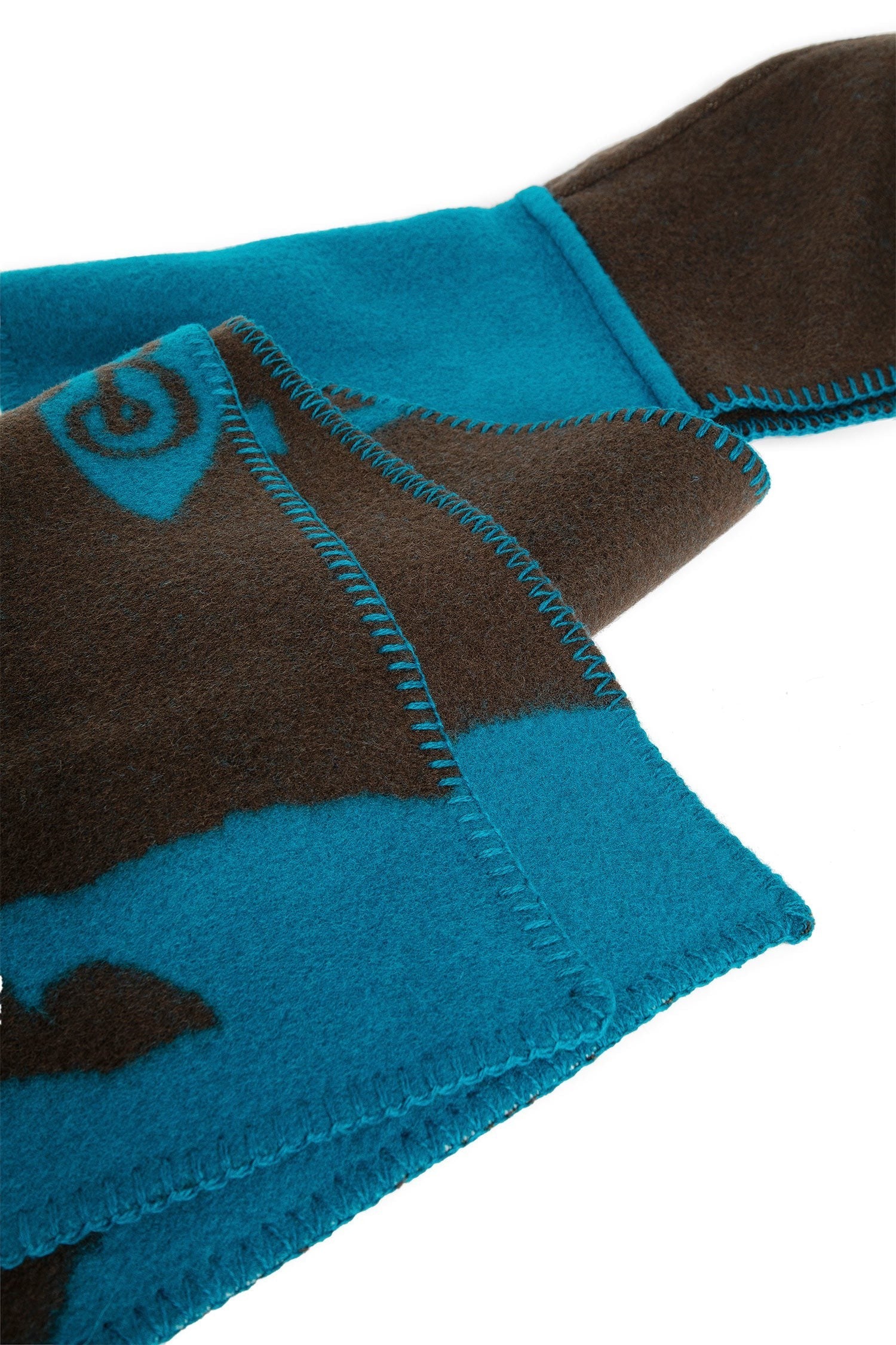 Ekd Wool Hooded Scarf
