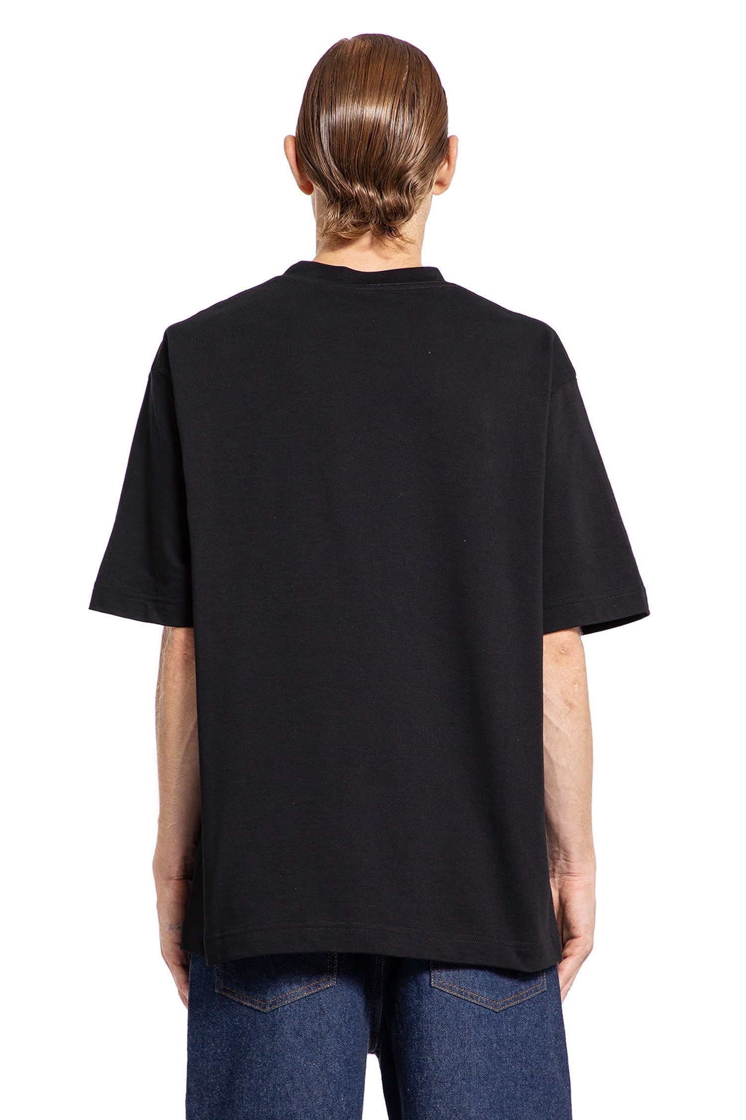 Embroidered Logo Oversized T-Shirt