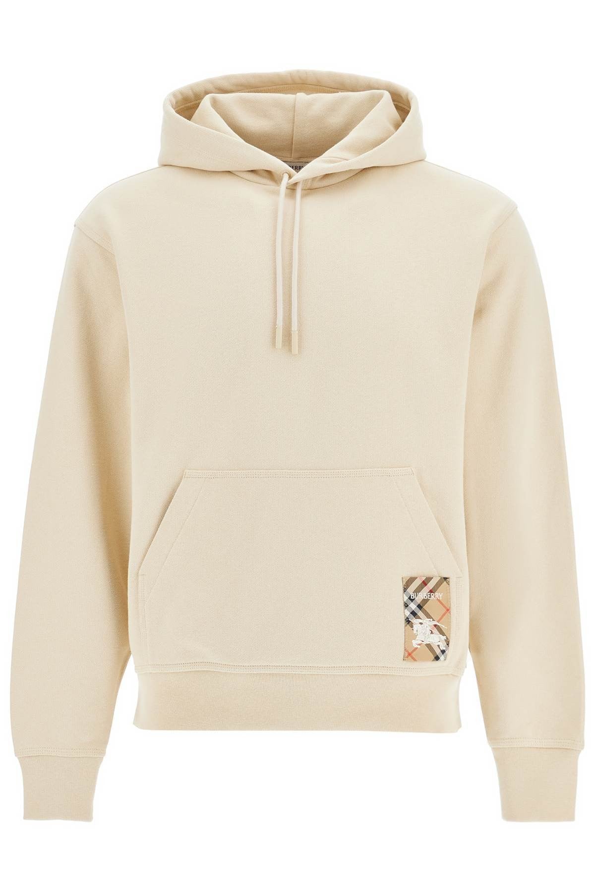 ered  checkered label sweatshirt