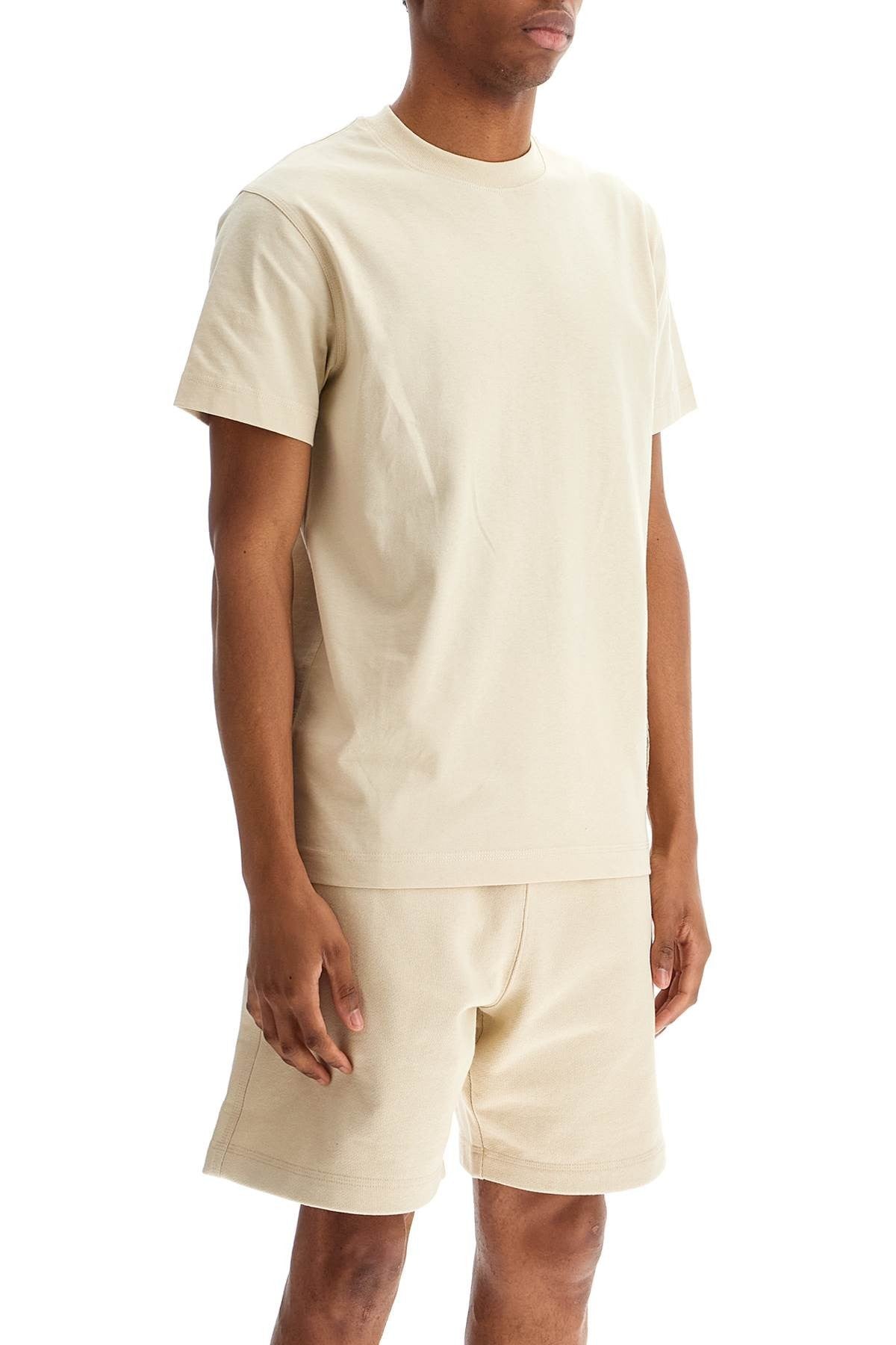 ered slim t-shirt with label and check