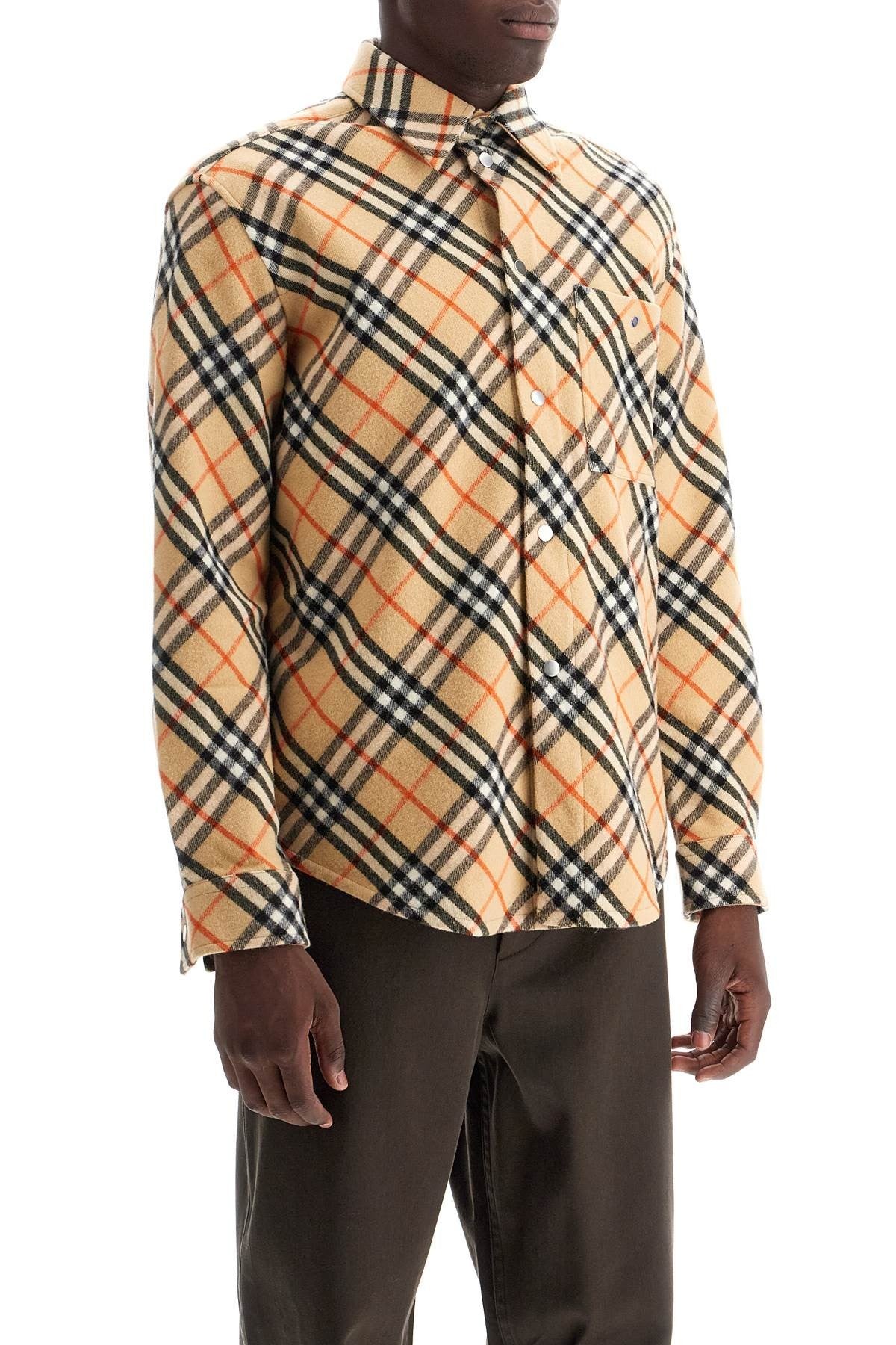 ered wool overshirt