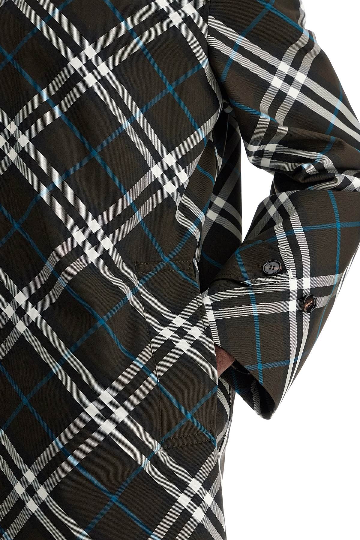 ered\n\n'checkered nylon car coat