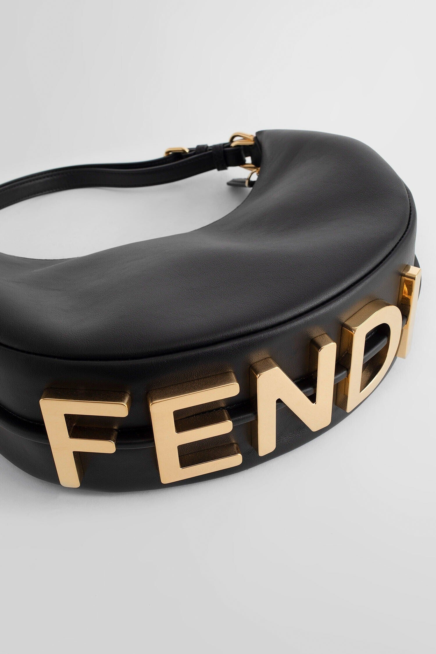 fendigraphy small leather bag