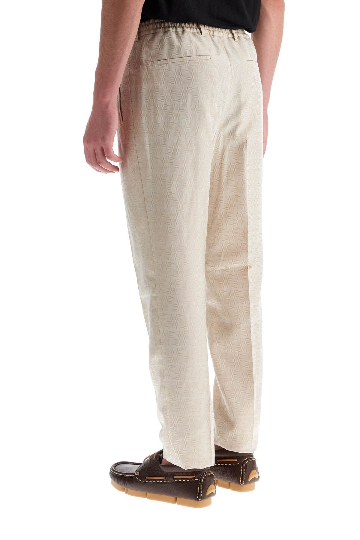 ff labyrinth jacquard pants in