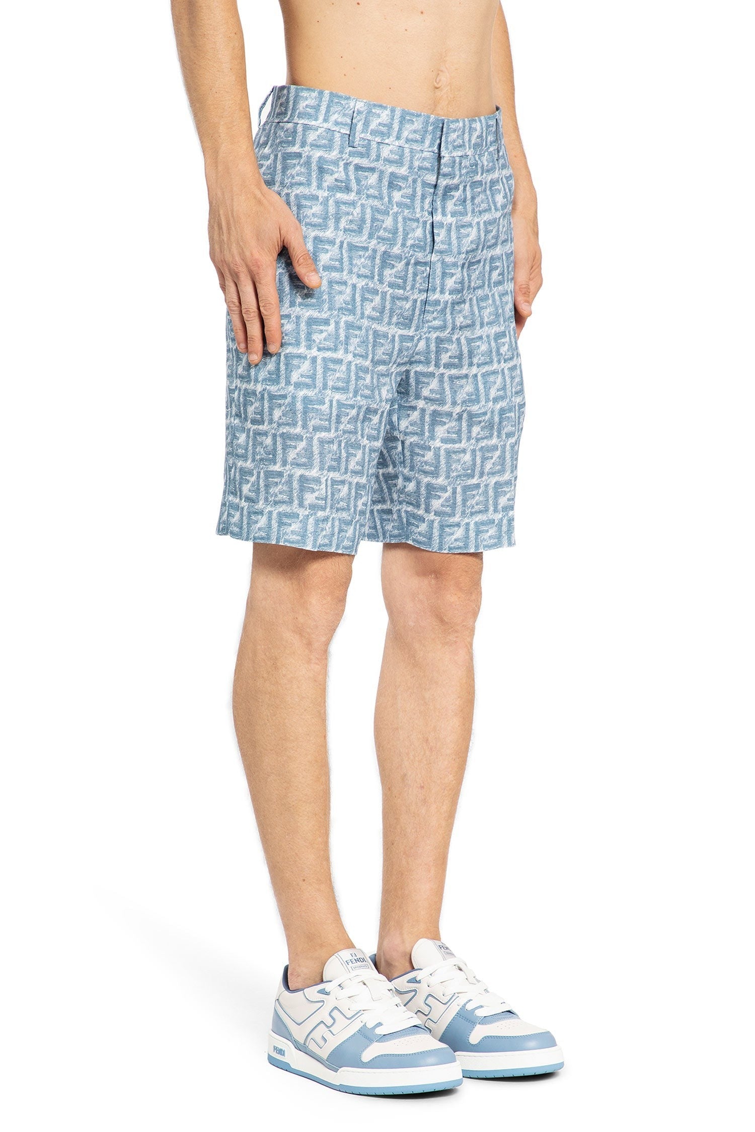 Ff Linen Shorts