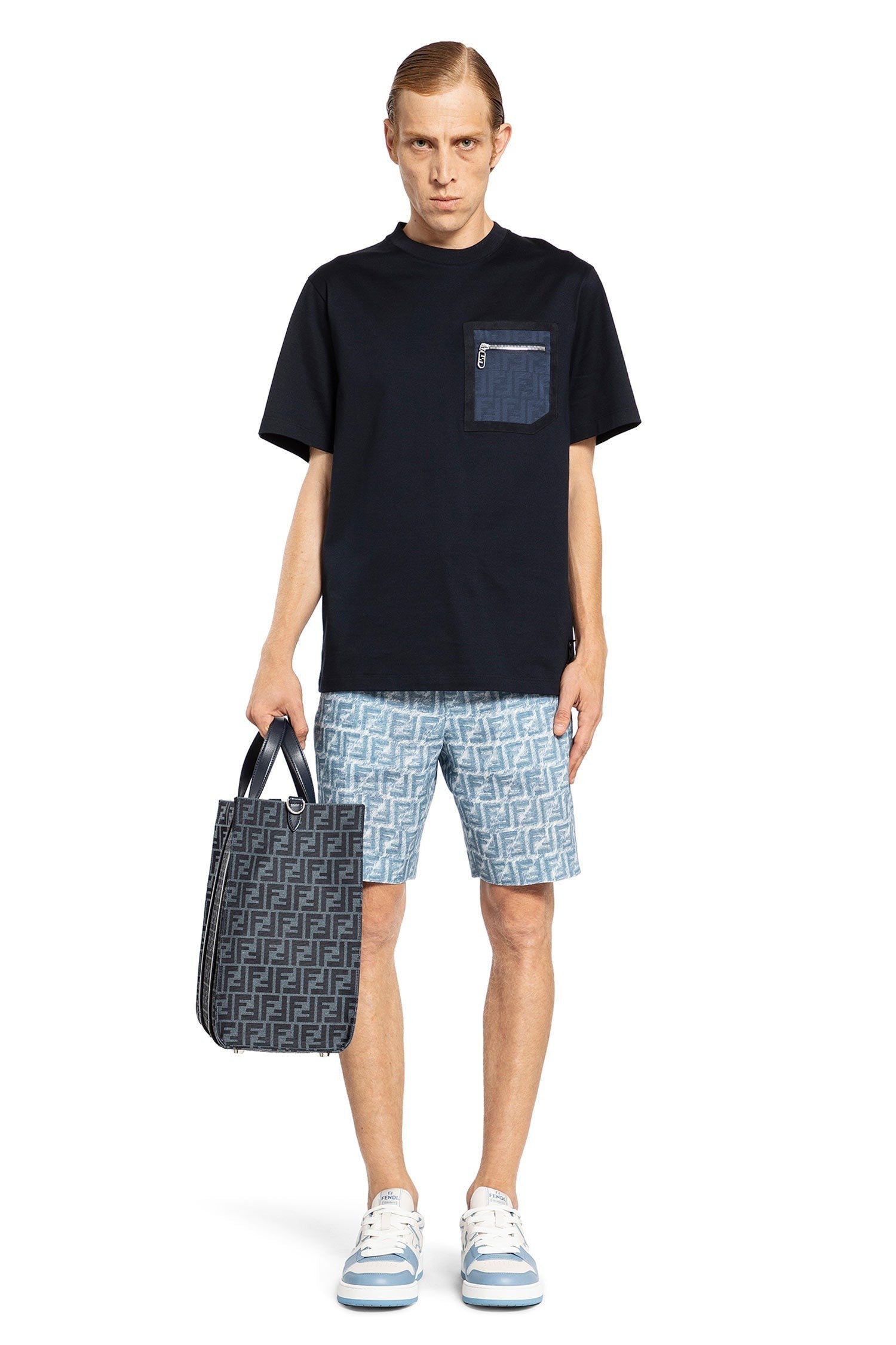 Ff Linen Shorts