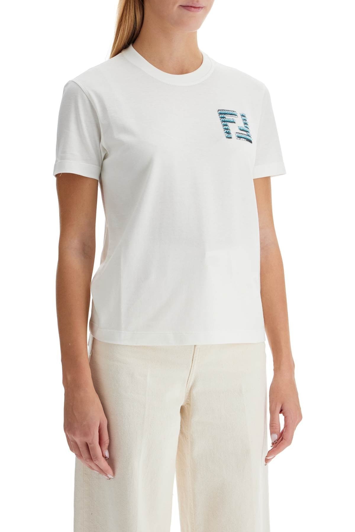 ff t-shirt with applications