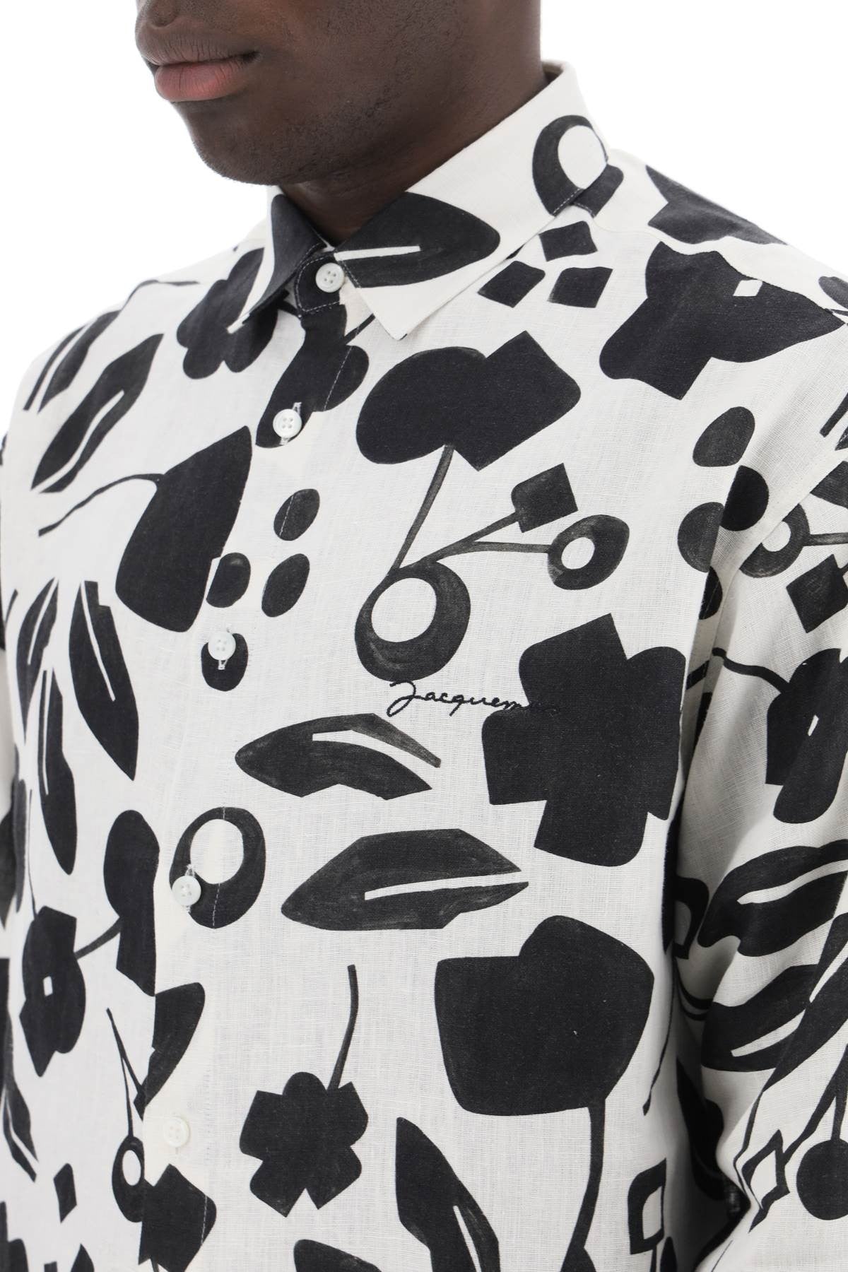 Floreale\N\Nlinen Shirt With