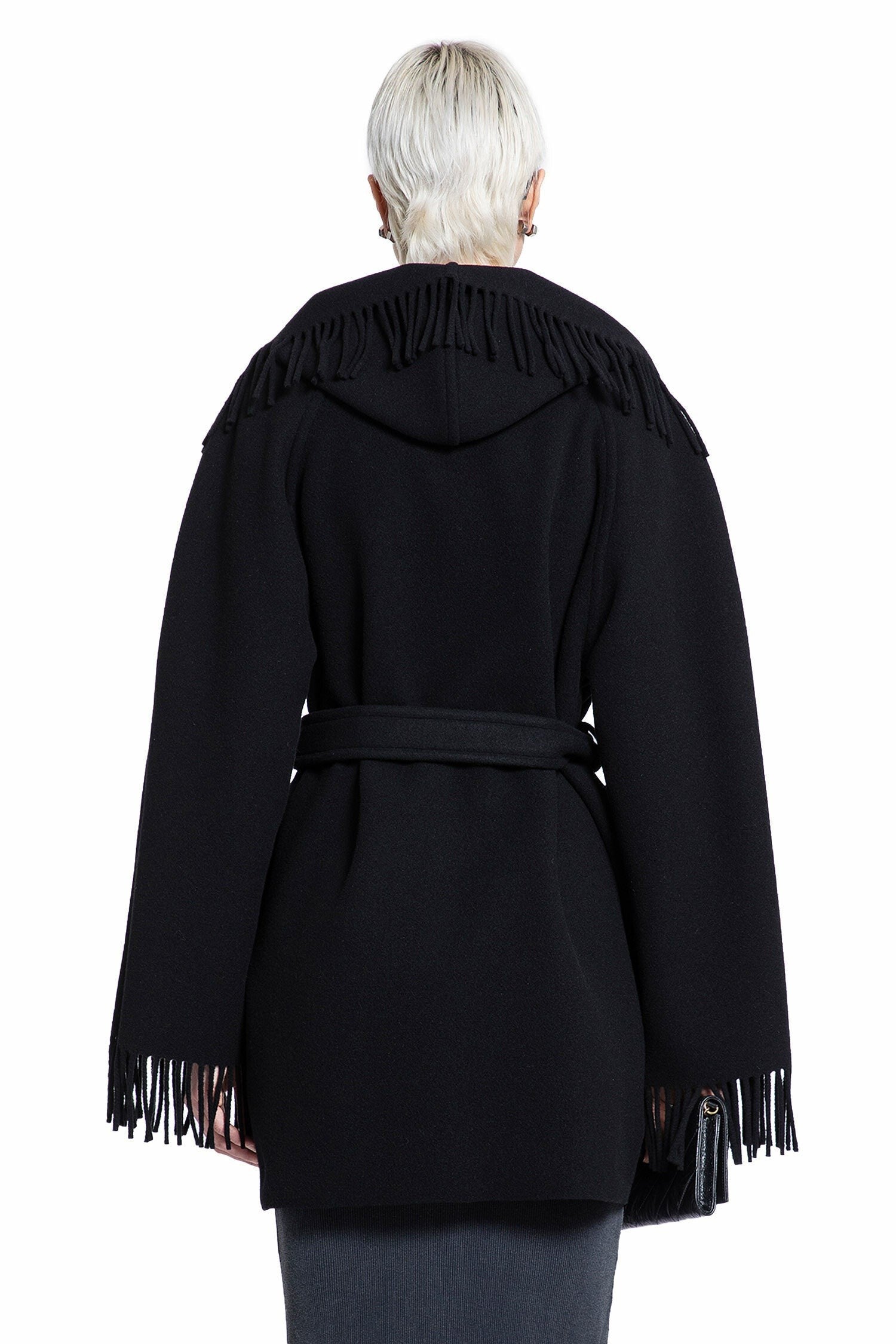 Fringed Wool Jacket