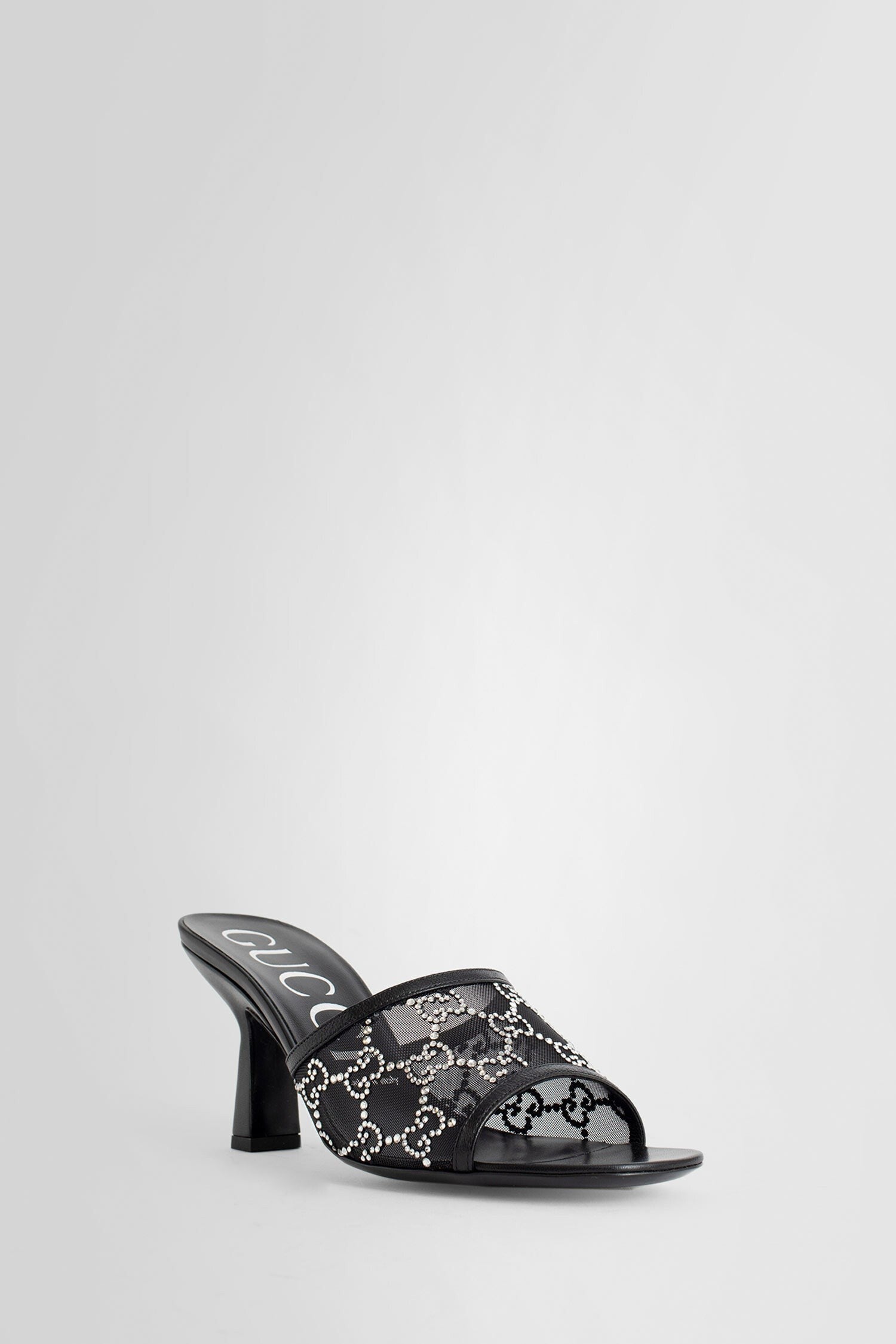 gg crystal mesh 75 mules