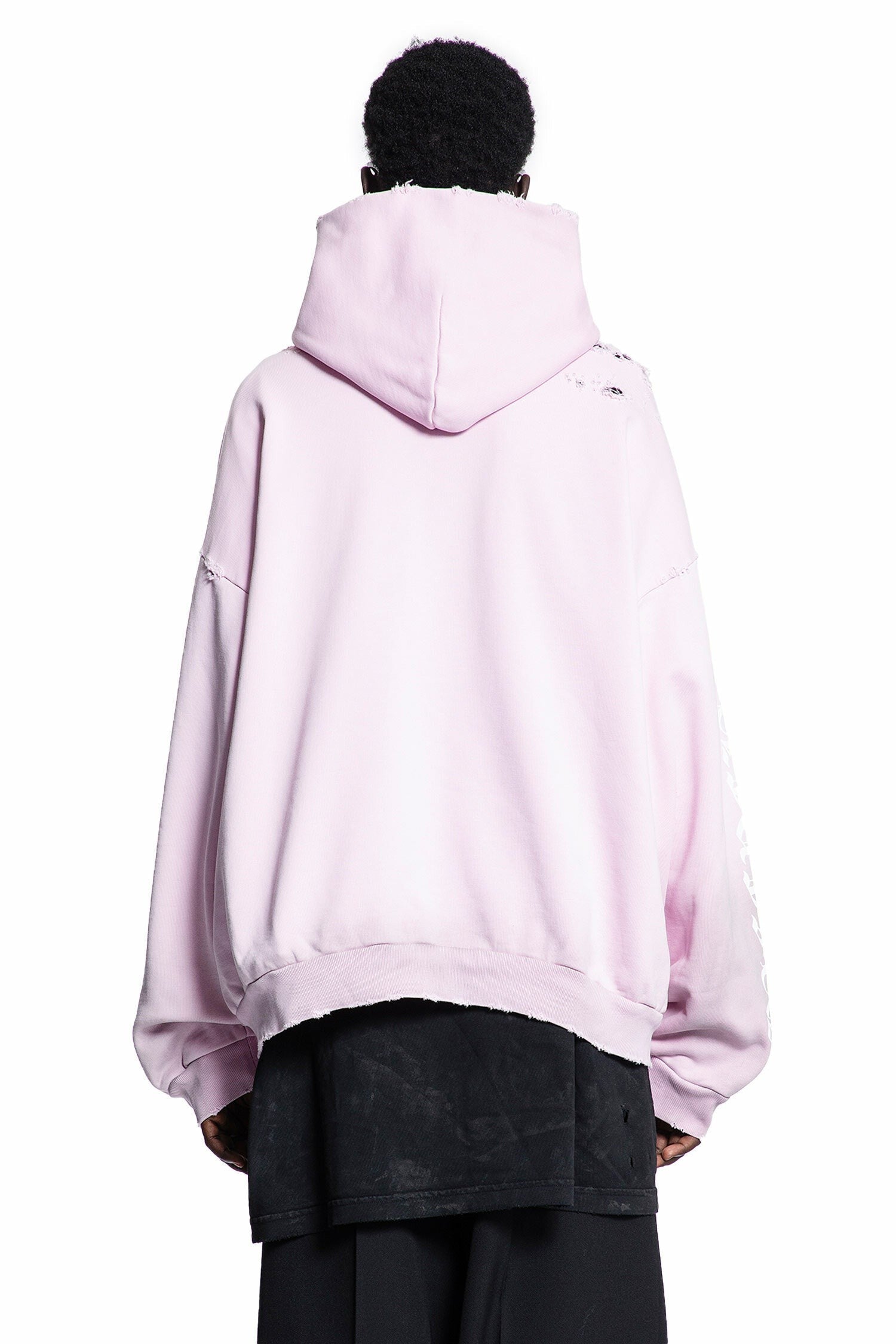 Gothic Logo Medium Fit Hoodie