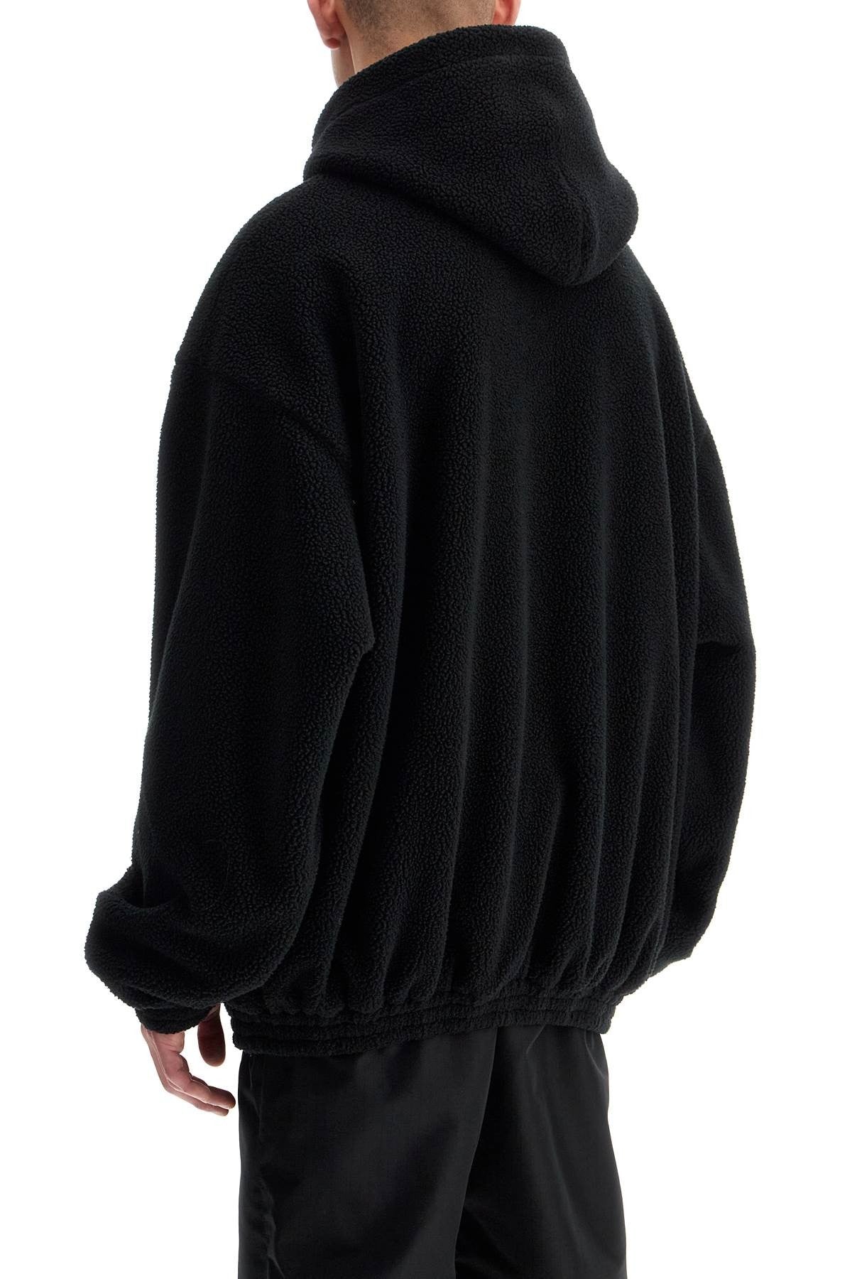 hooded fleece jacket with hood