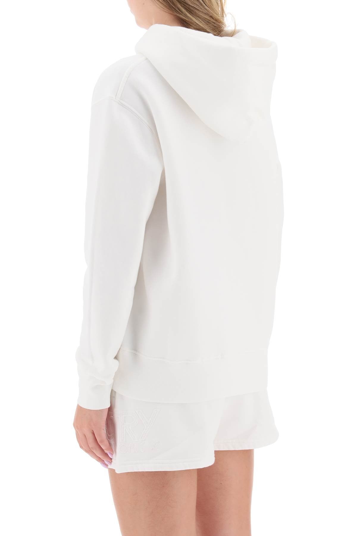 hoodie with logo embroidery