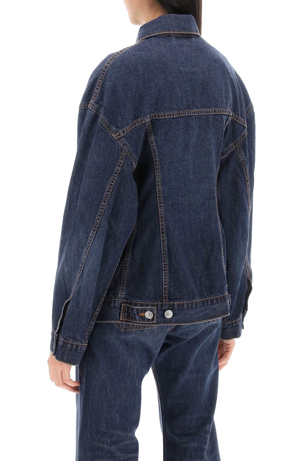 hourglass denim jacket