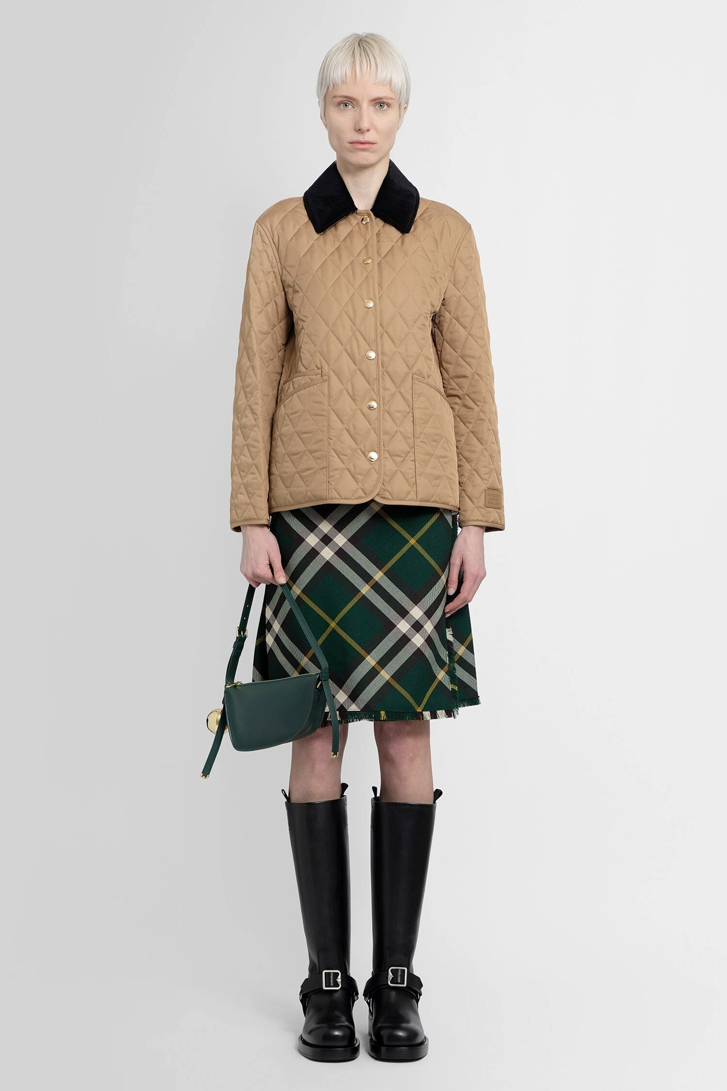 Ivy Check Wool Kilt