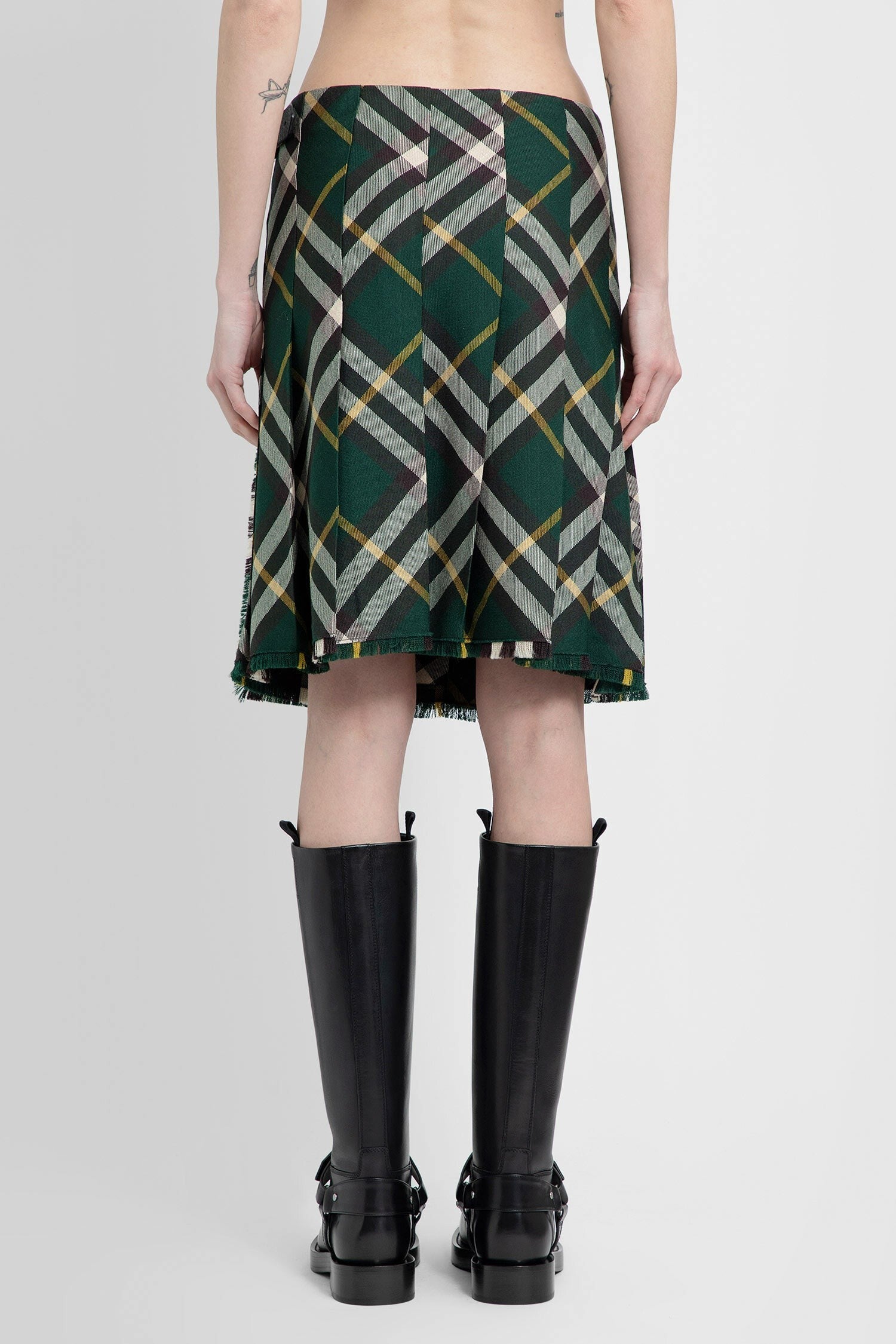 Ivy Check Wool Kilt