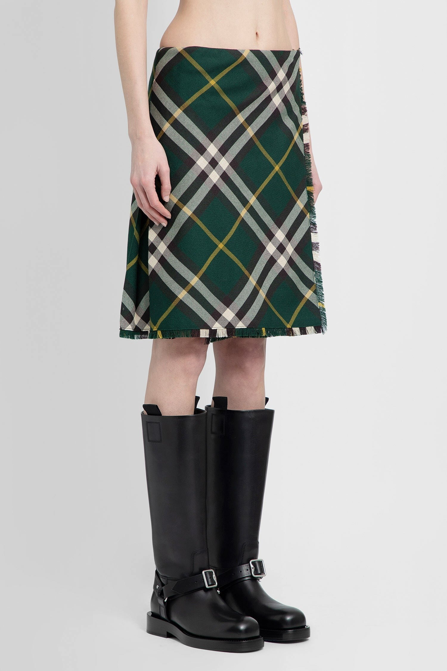 Ivy Check Wool Kilt