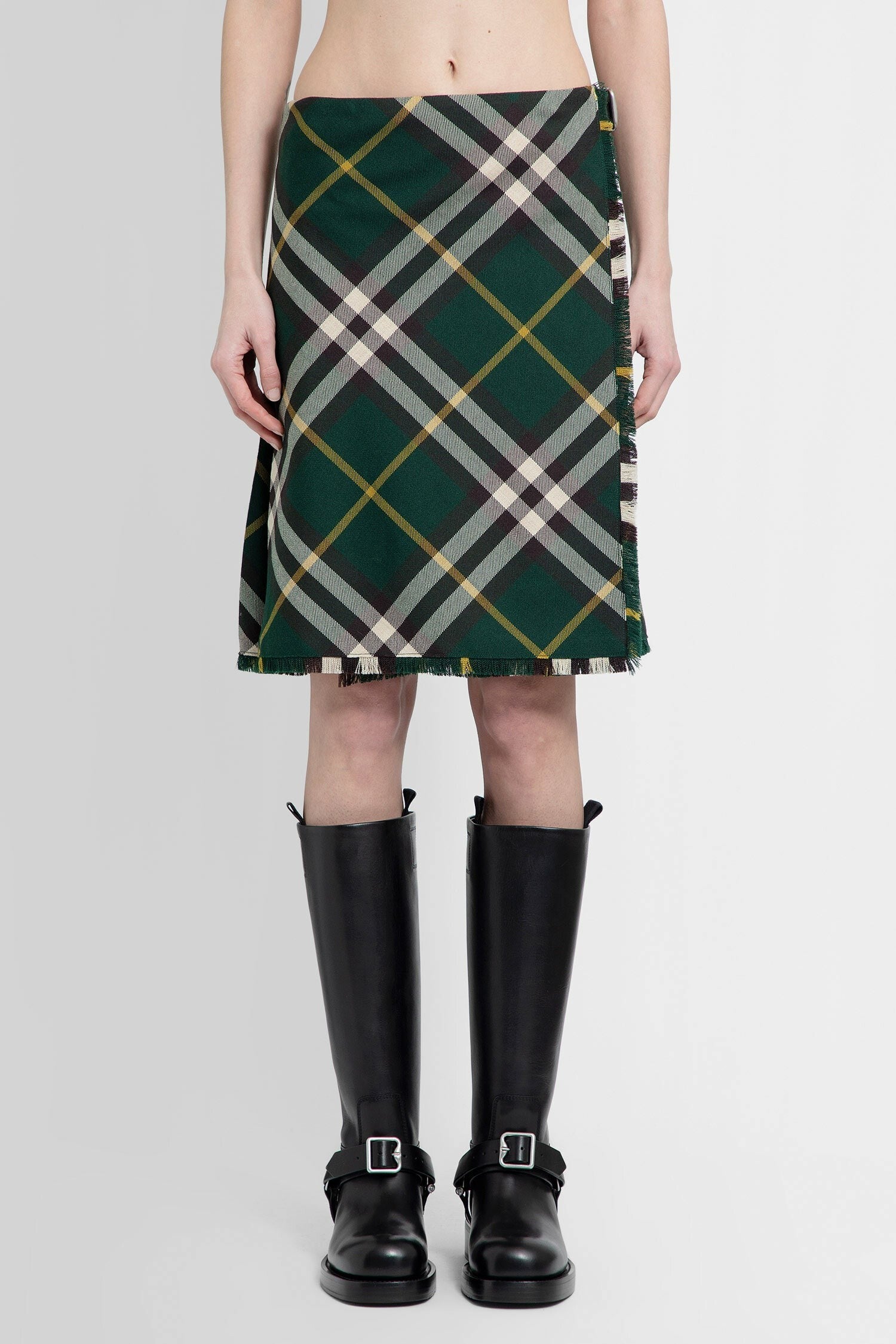 Ivy Check Wool Kilt