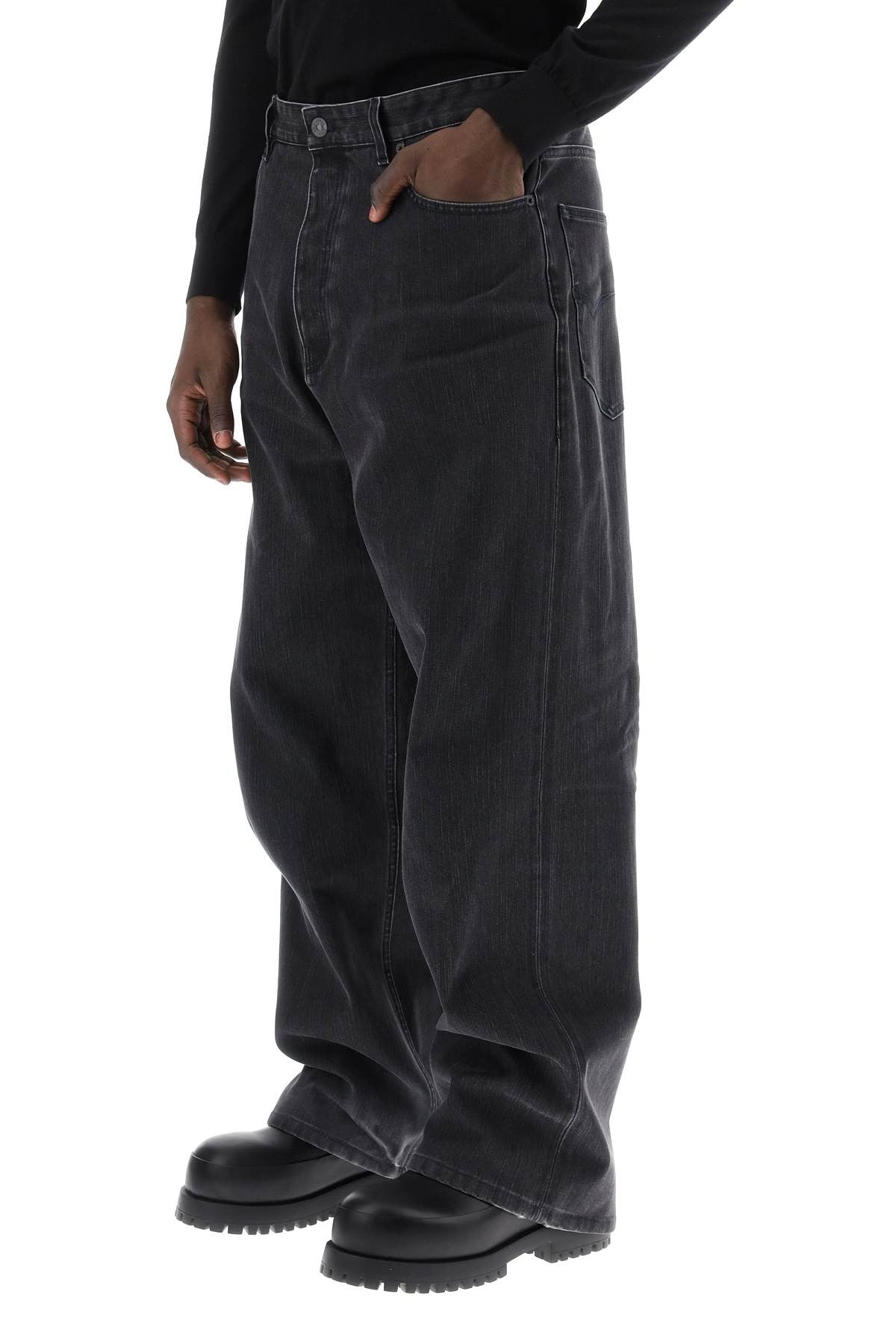 Jeans In Waterproof Japanese Denim
