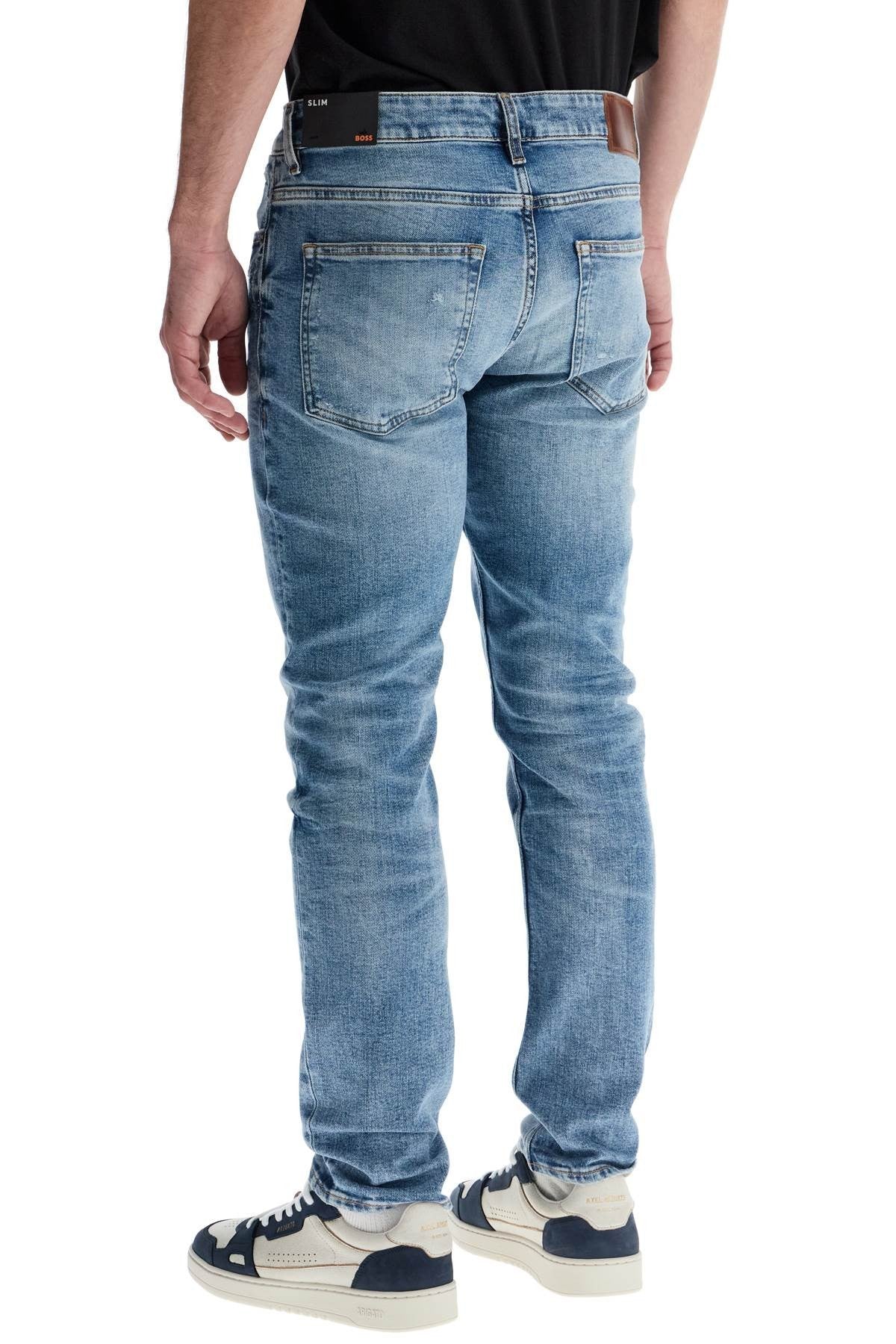 jeans slim fit delaware blu brillante