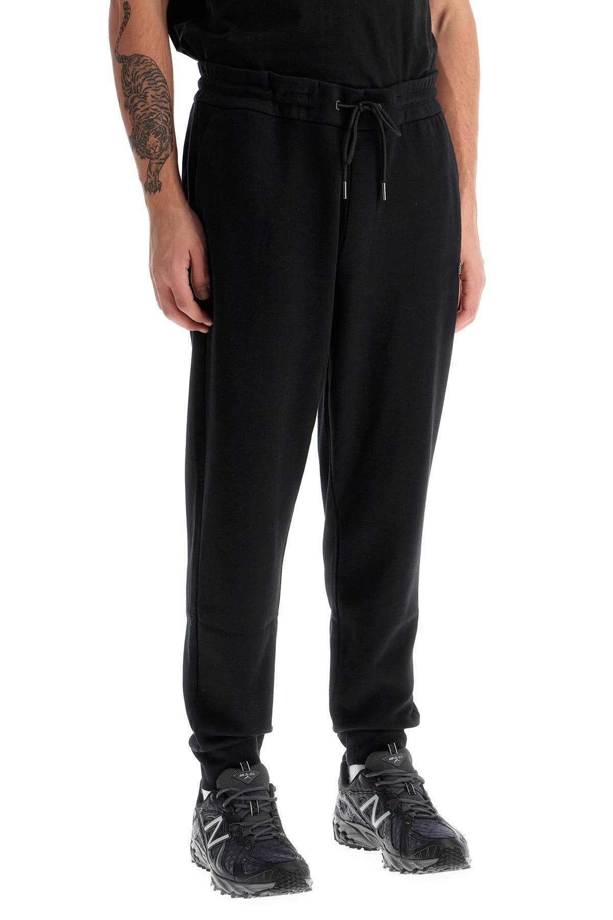 jogger pants with double monogram