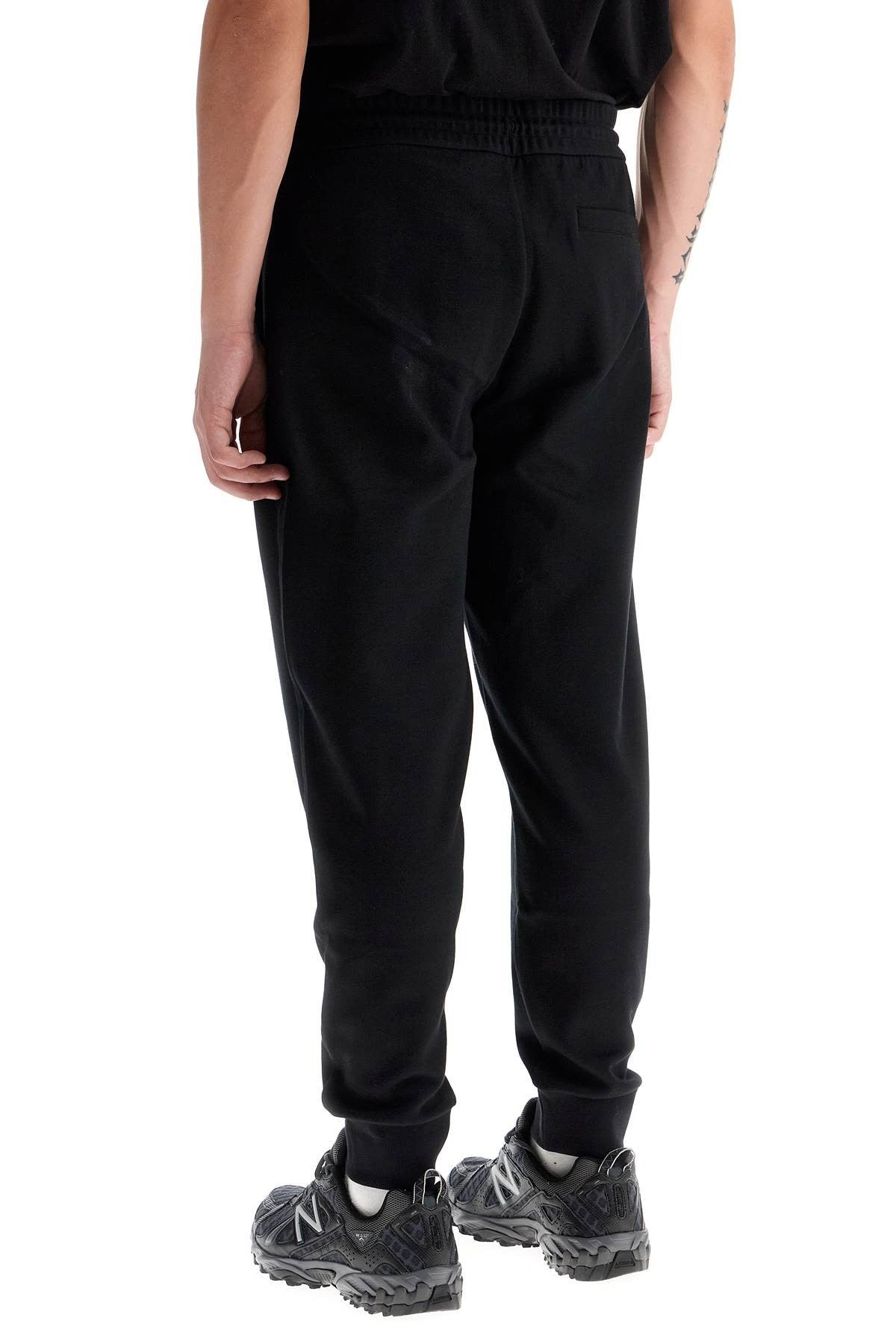jogger pants with double monogram