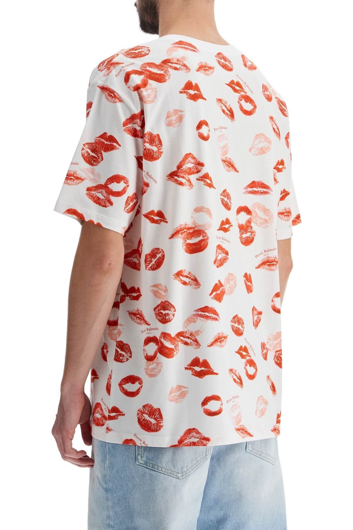 "kiss all over print t