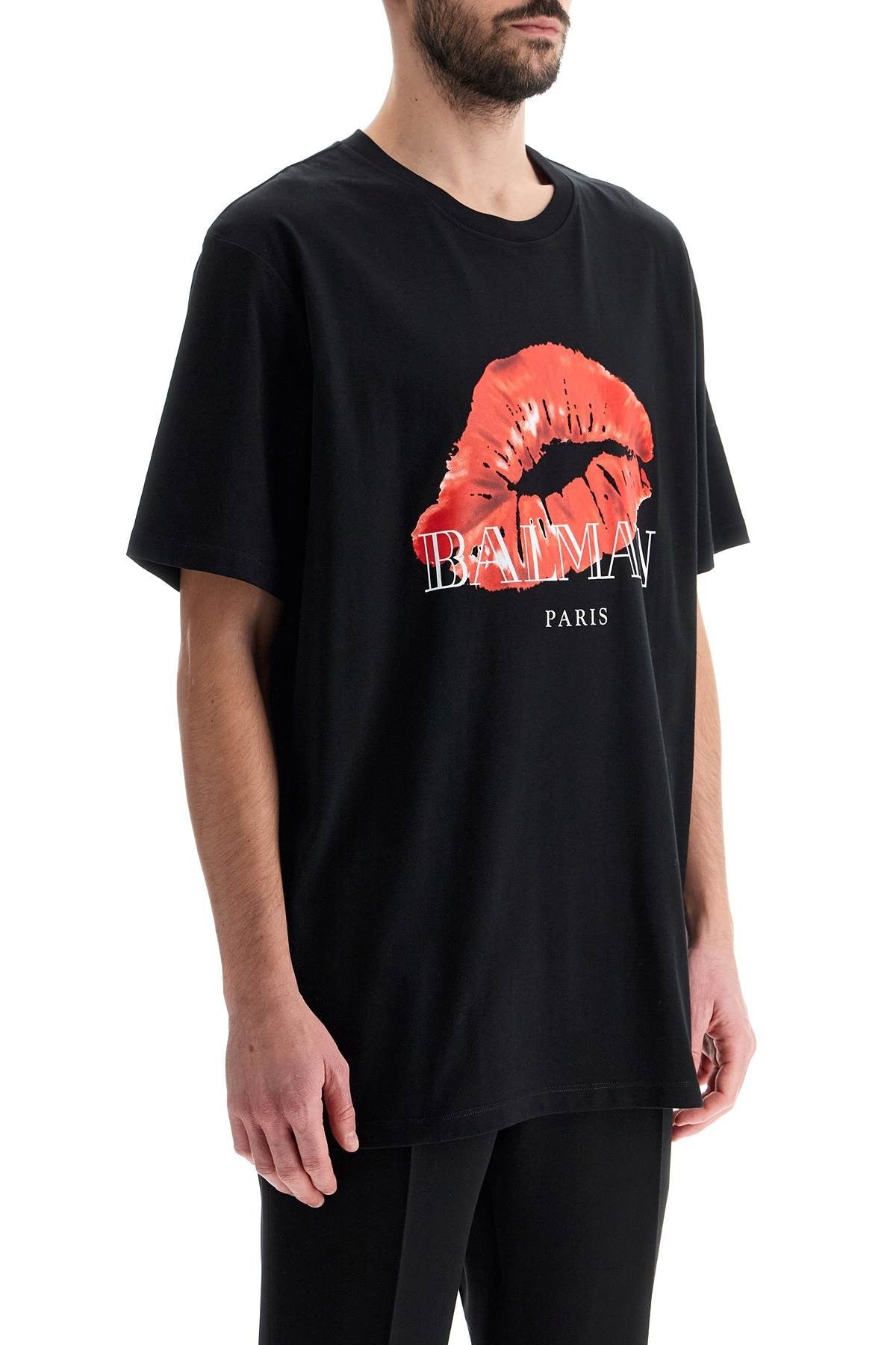 kiss print t-shirt