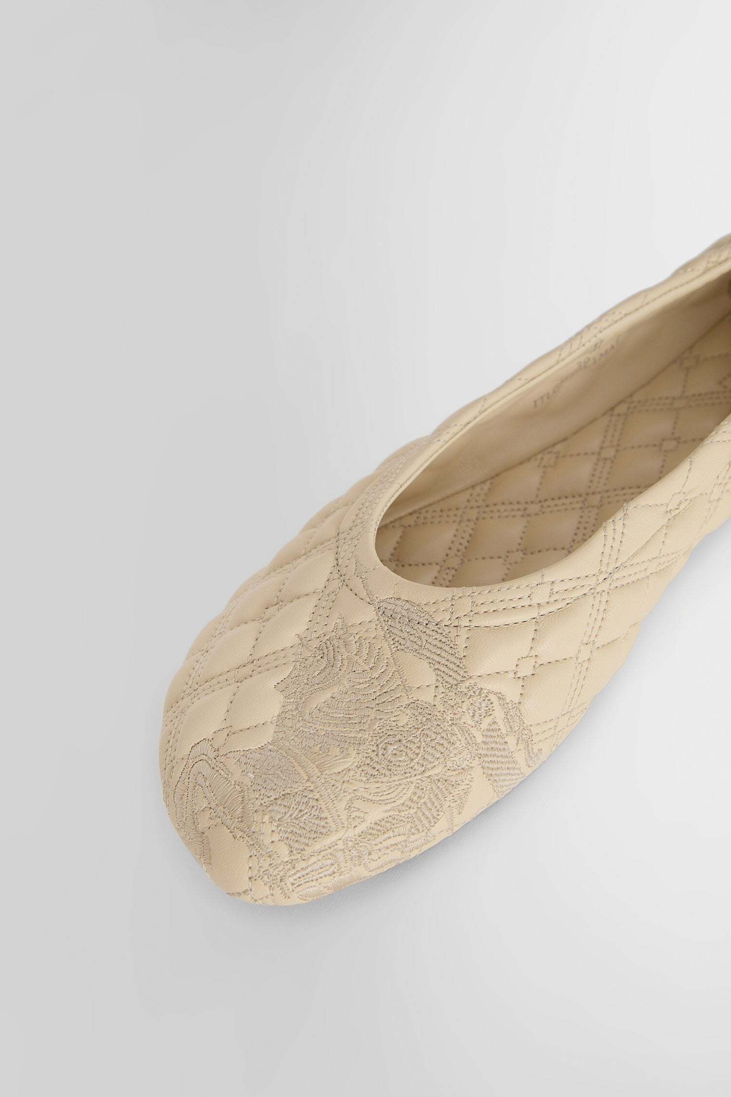 Leather Saddler Ballerinas