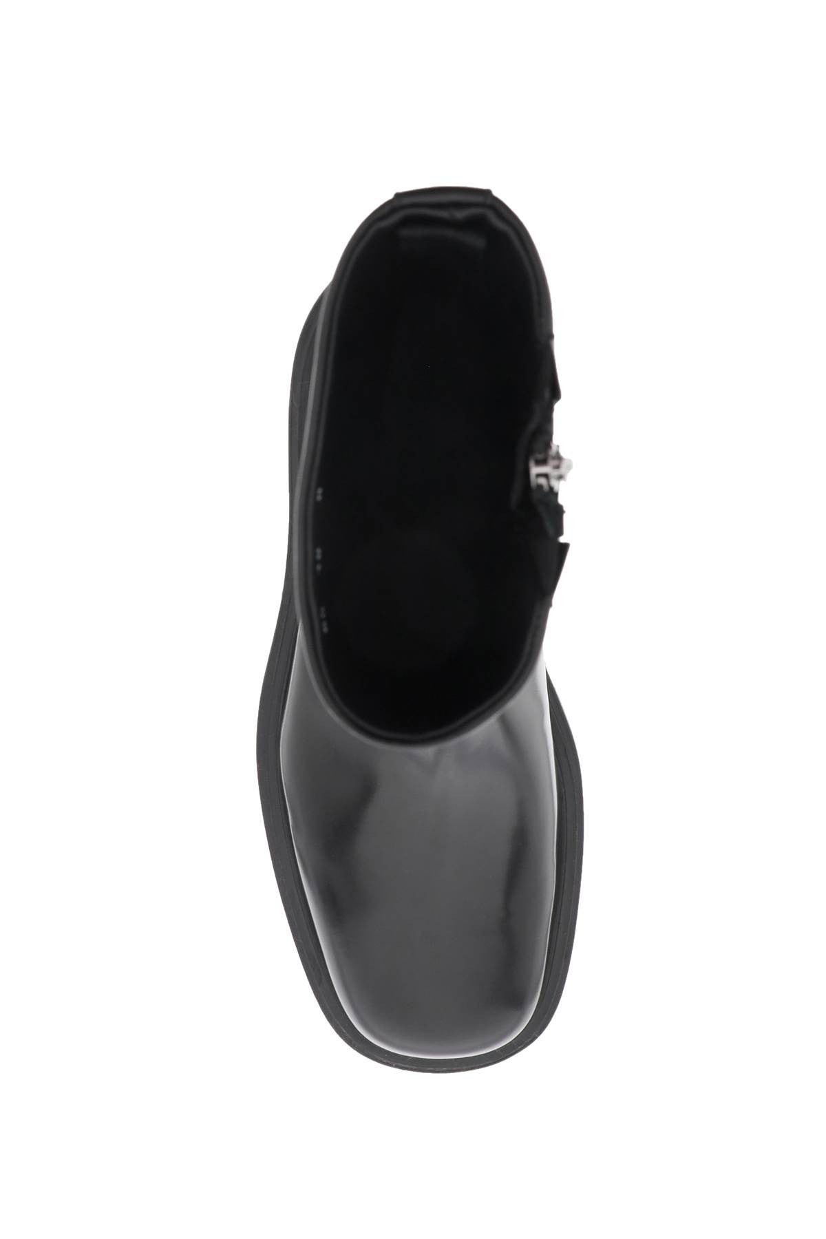 Leather Zippered Boots