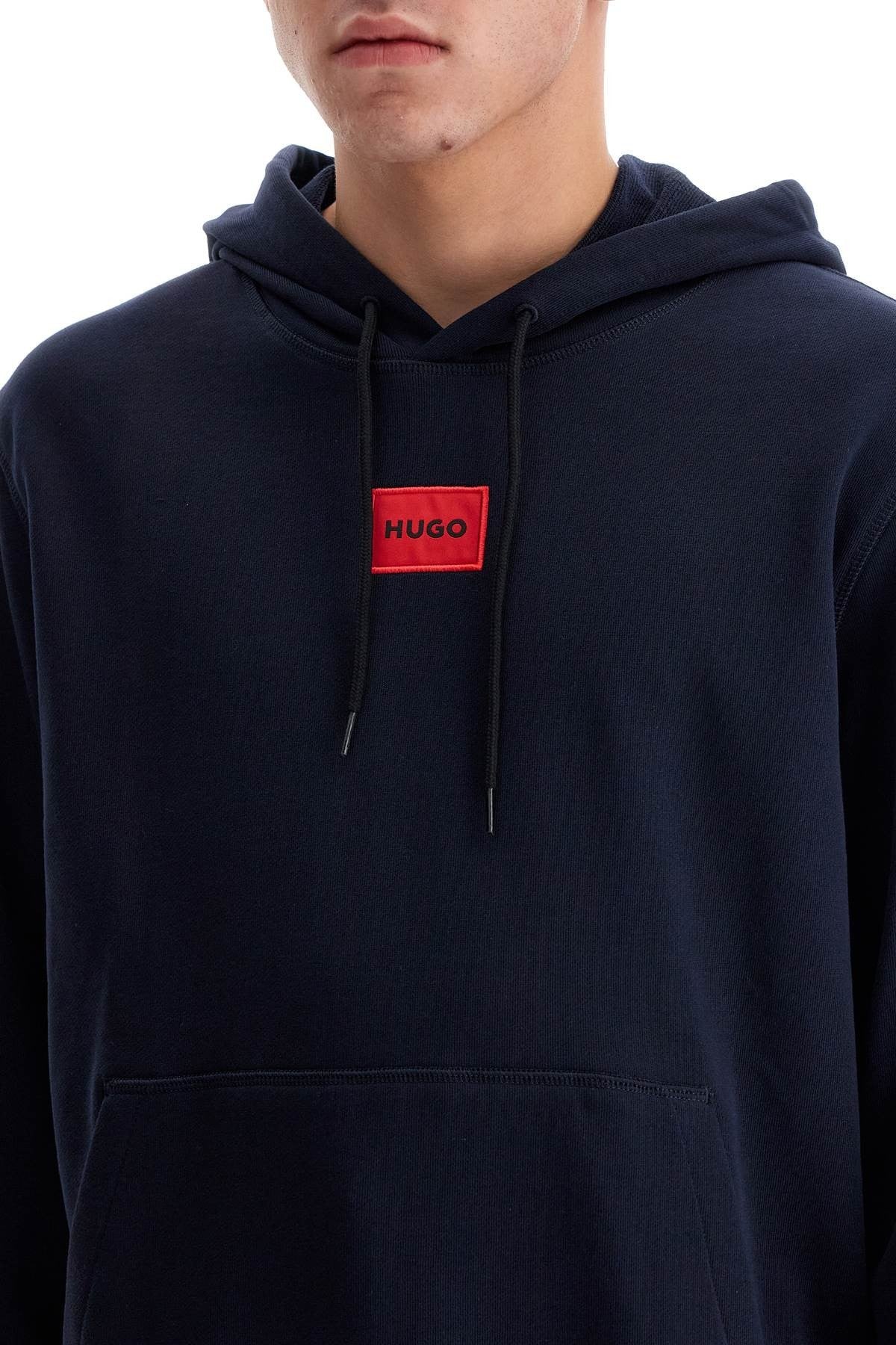 logo patch hoodie