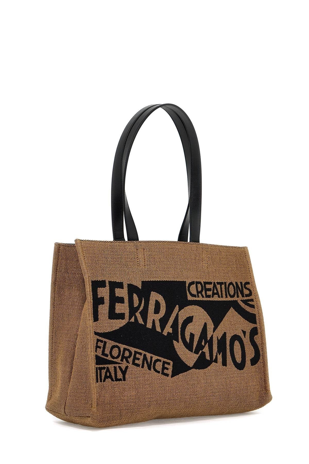 logo printed tote bag (m)