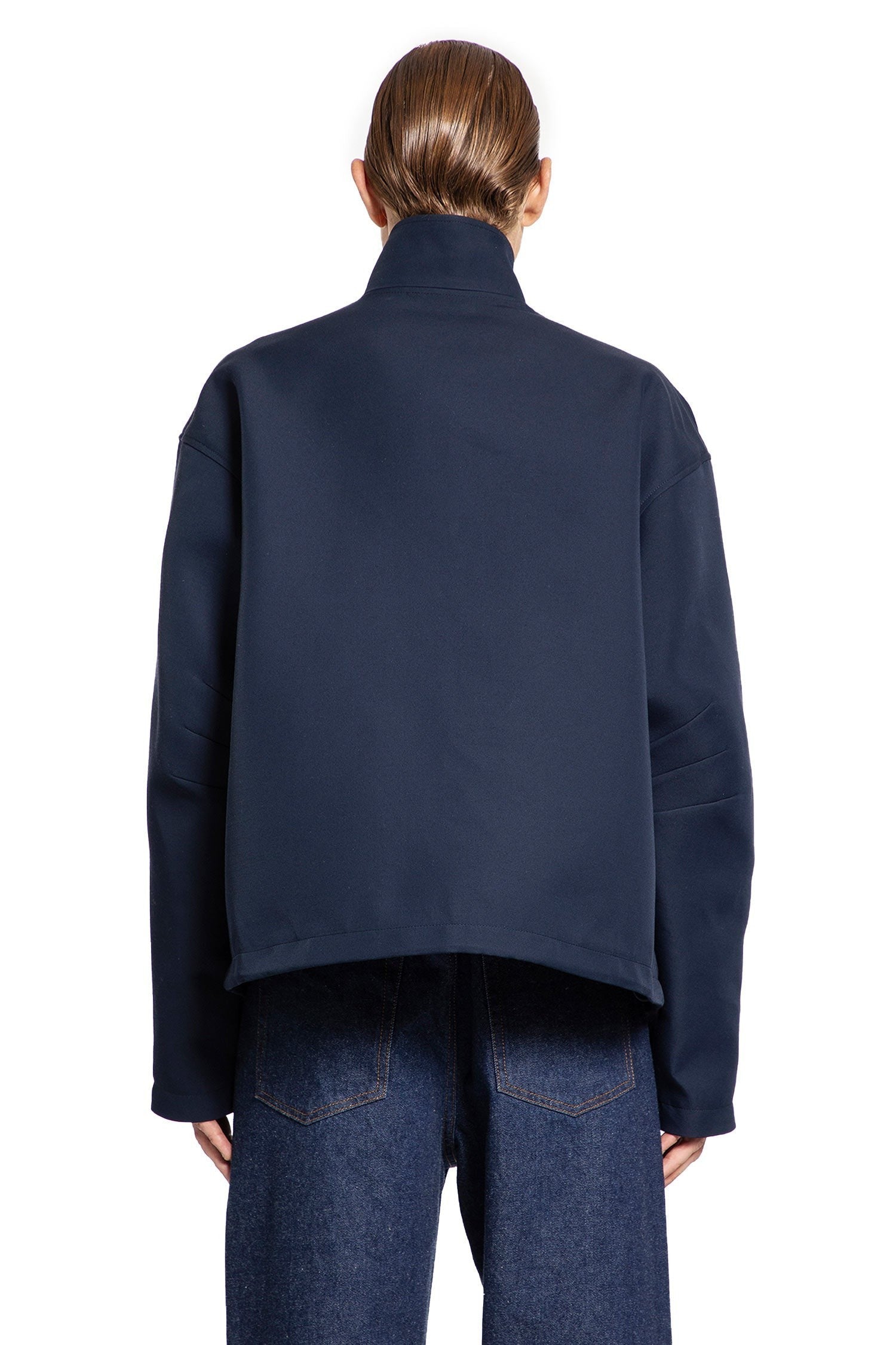Logo Wool Acetate Jacket