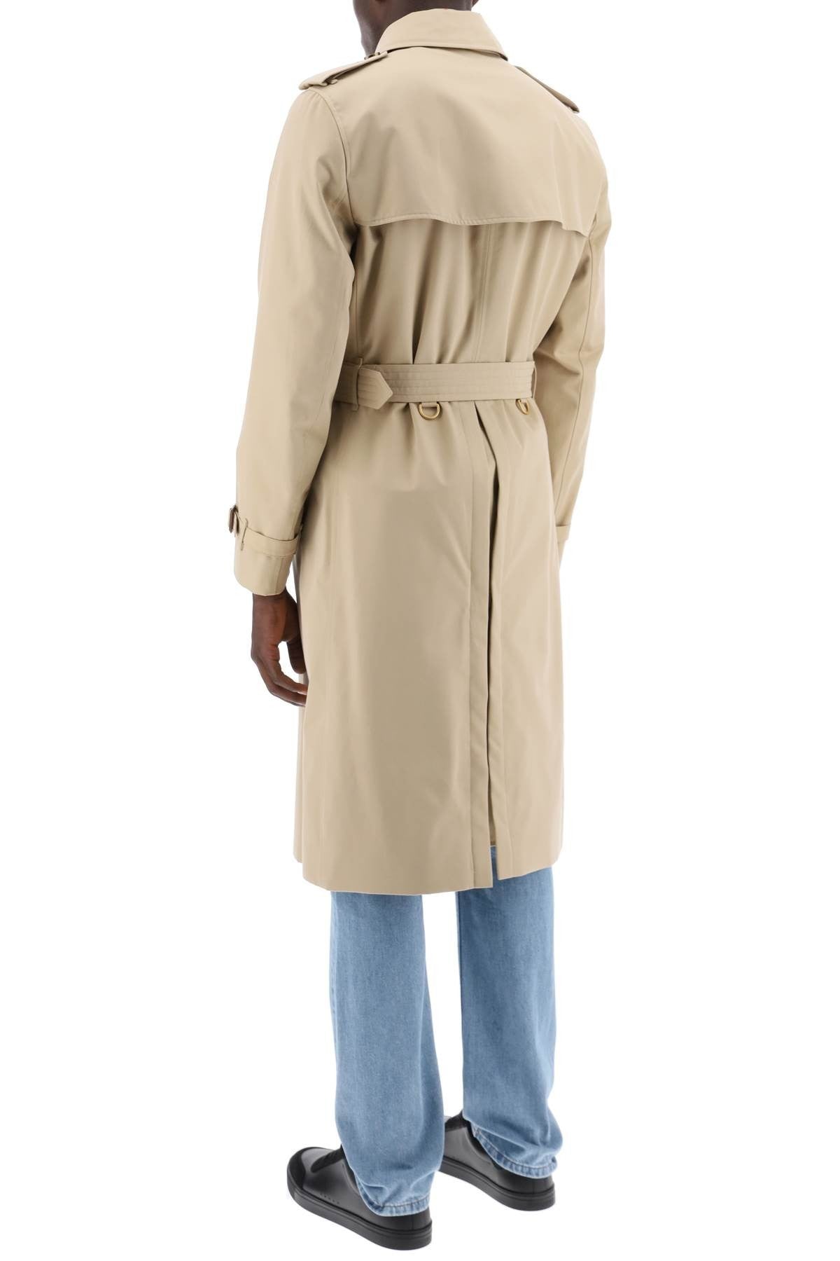 long heritage kensington trench coat