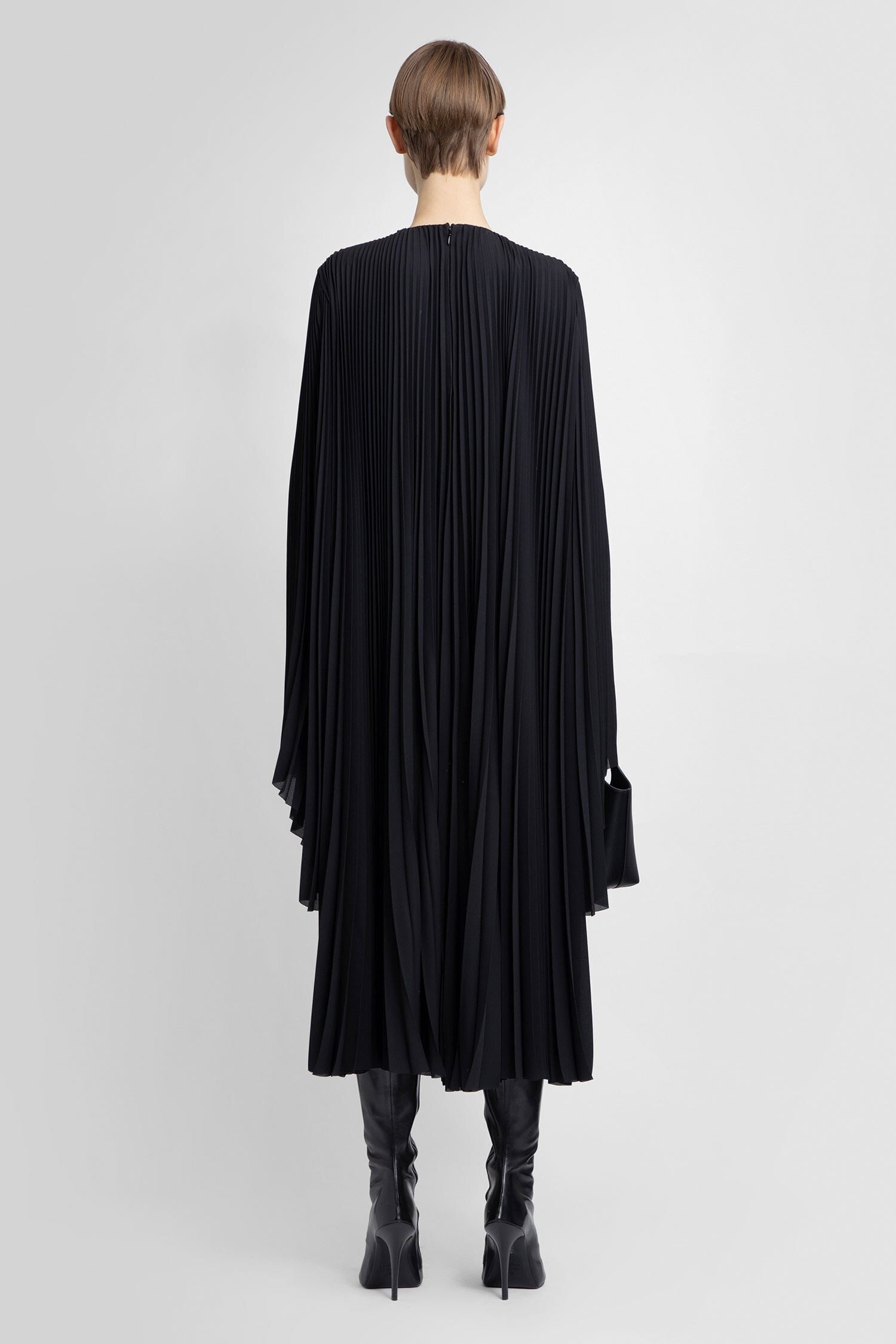 Long Pleated Dress