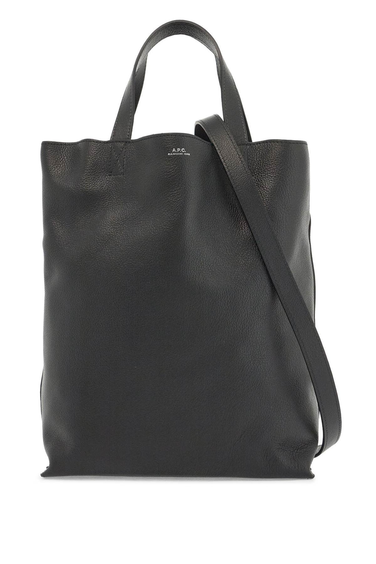 maiko medium leather tote bag