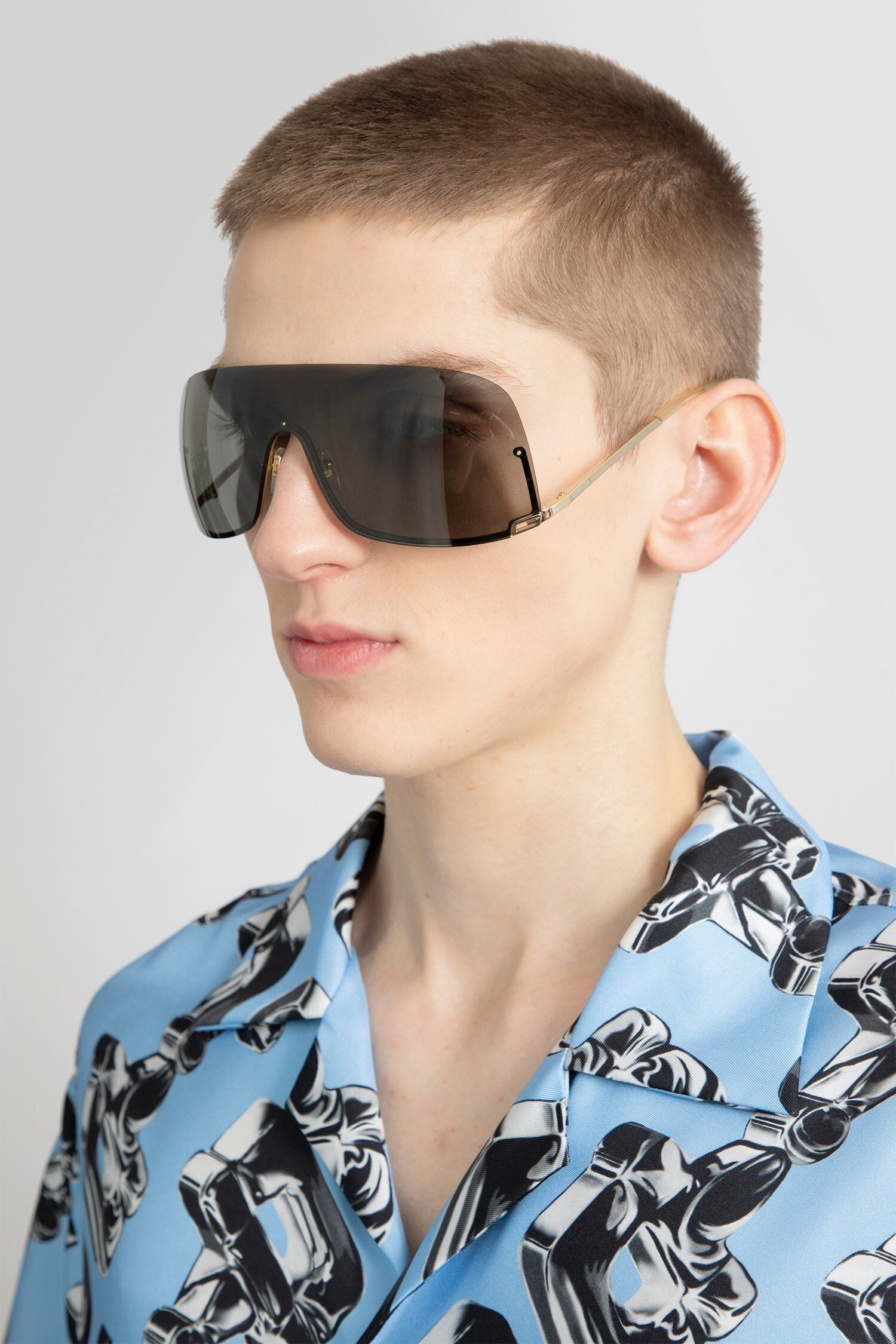 Mask Frame Sunglasses