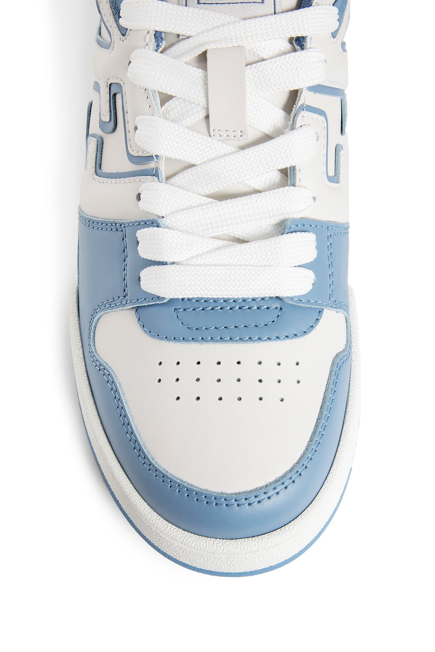 Match Leather Low-Top Sneakers