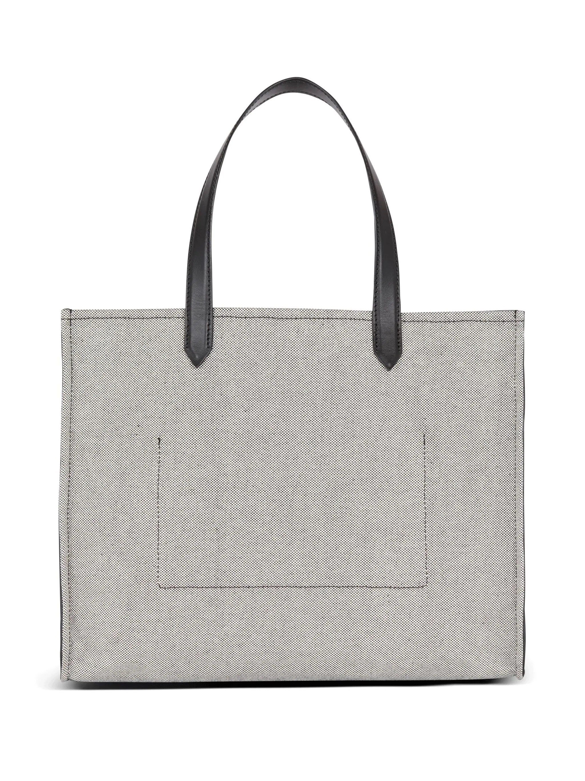 Medium B-Army Canvas Tote Bag