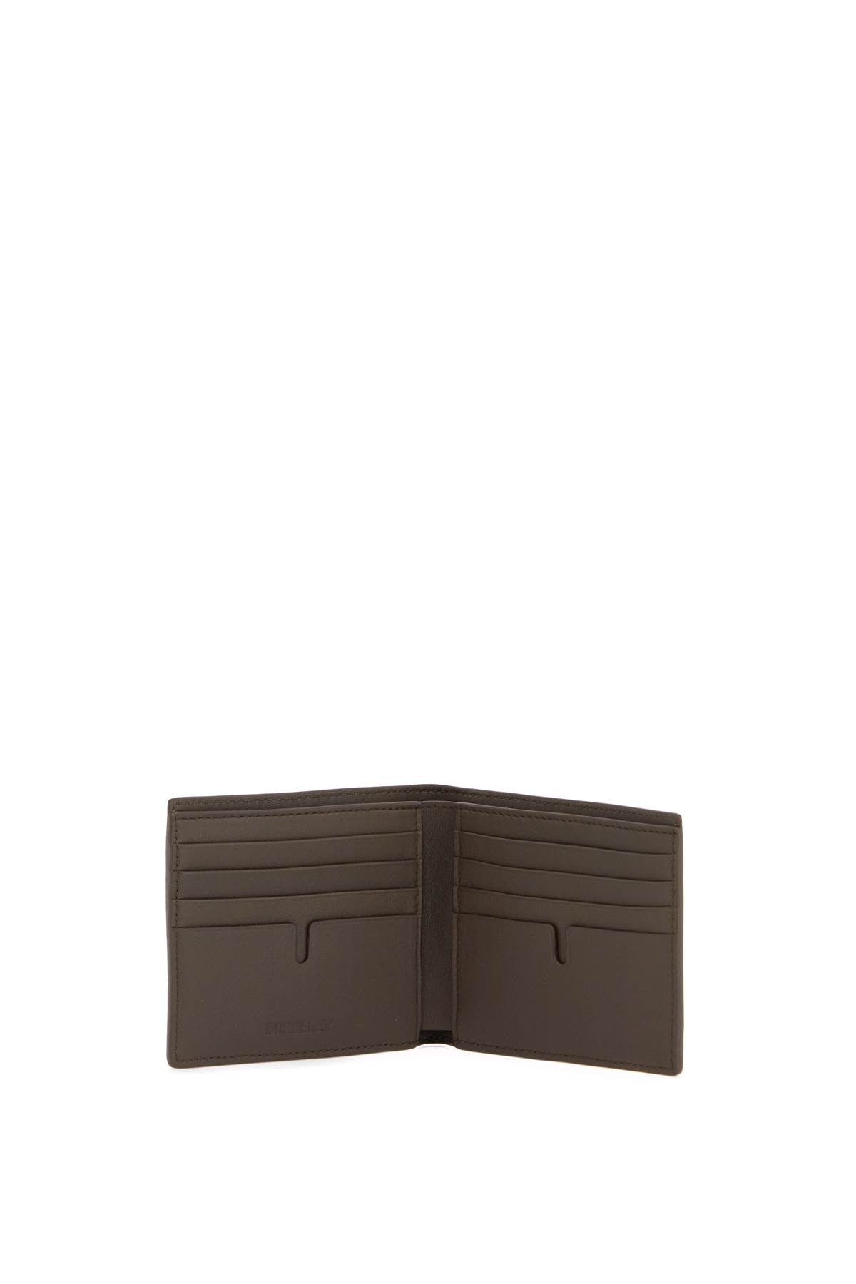men's beige black red checkered zip wallet