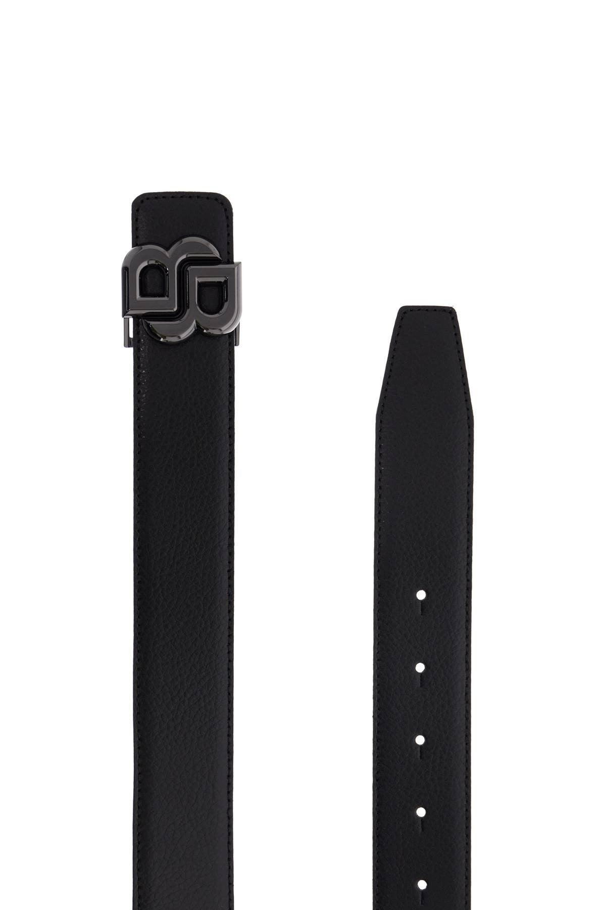 men's black khl leather belt with metal buckle