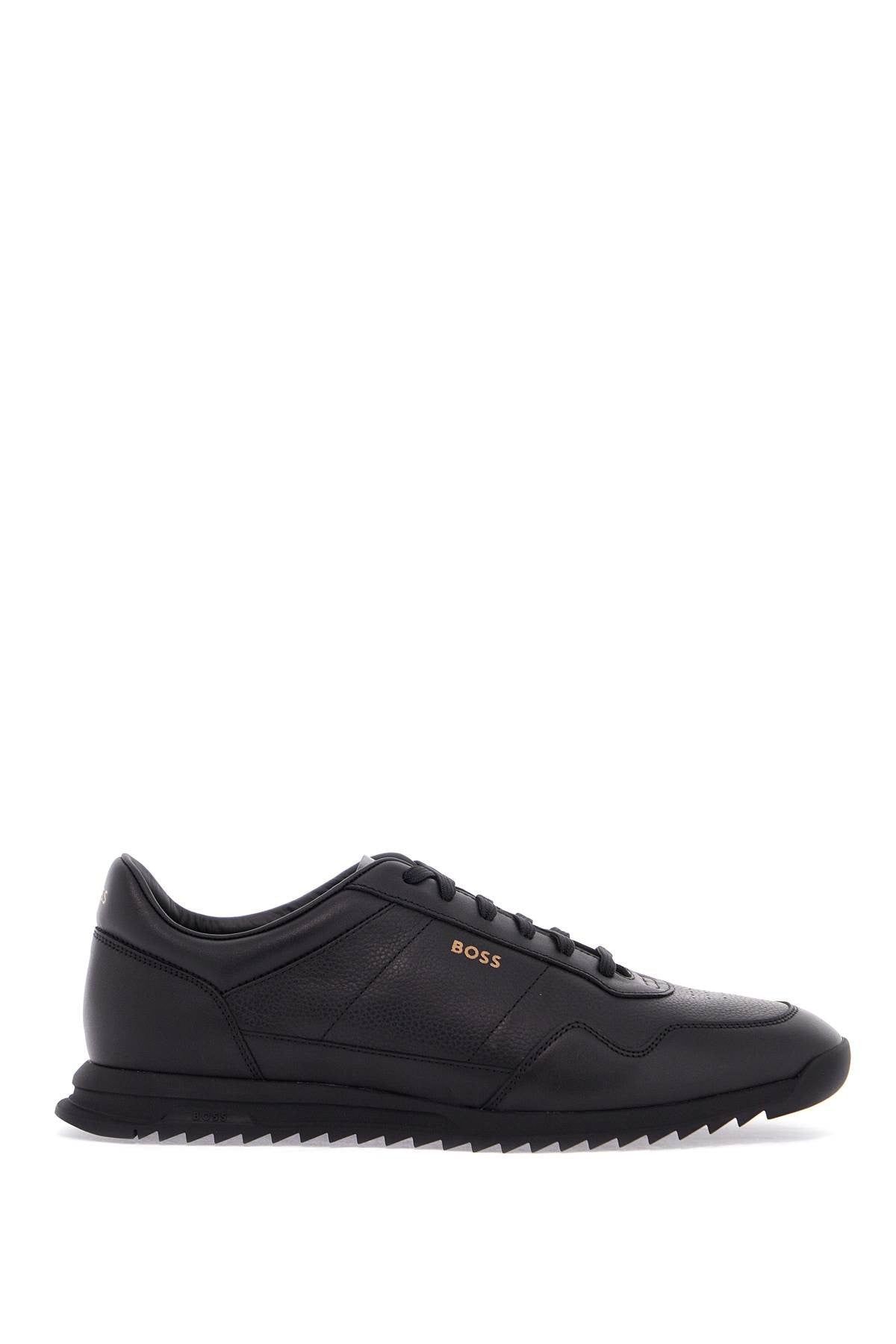 men's black leather minimalist sneakers zayn_lowp_lttb