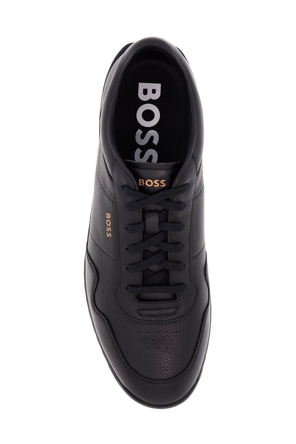 men's black leather minimalist sneakers zayn_lowp_lttb