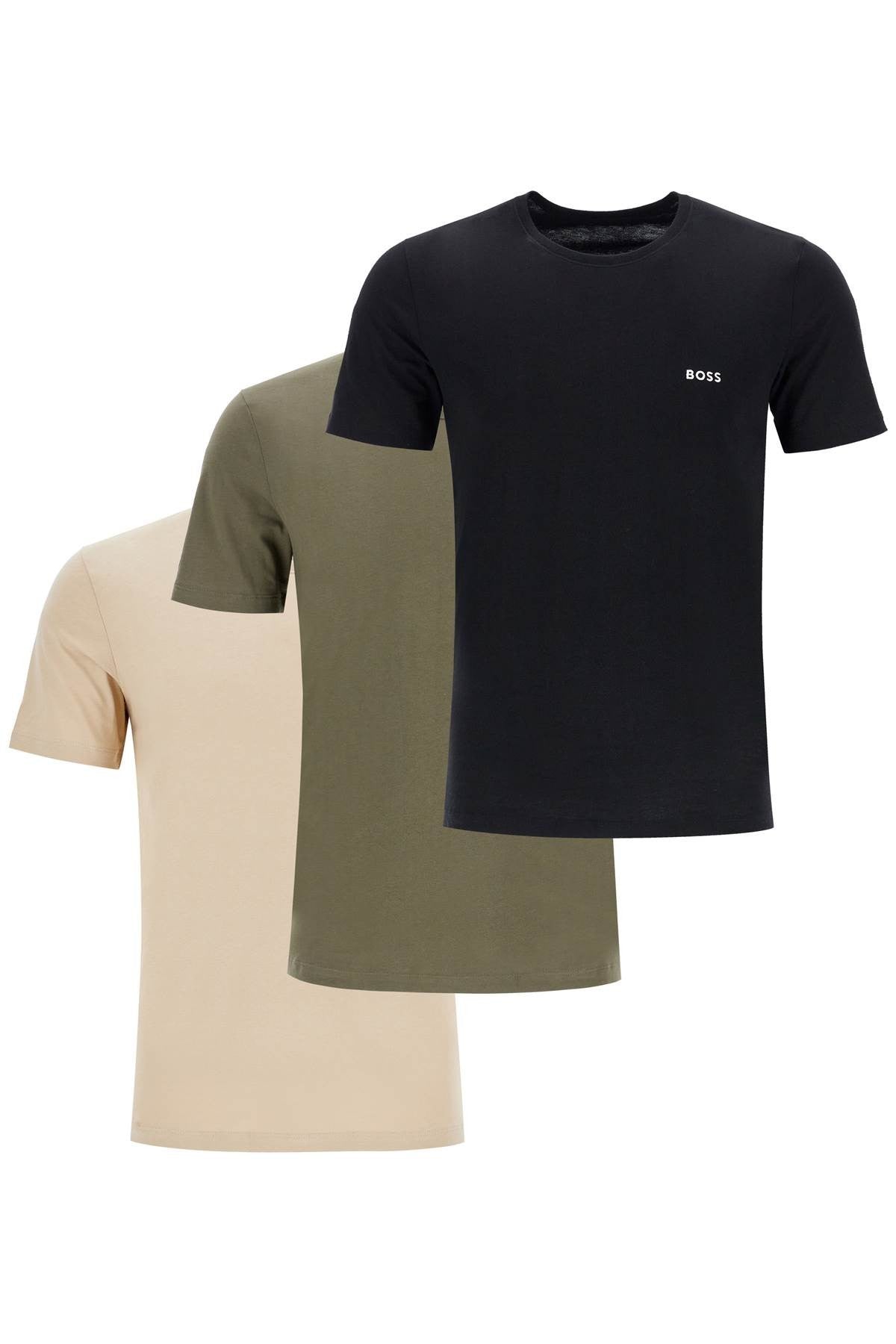 men's short sleeve regular fit black cotton t-shirt
