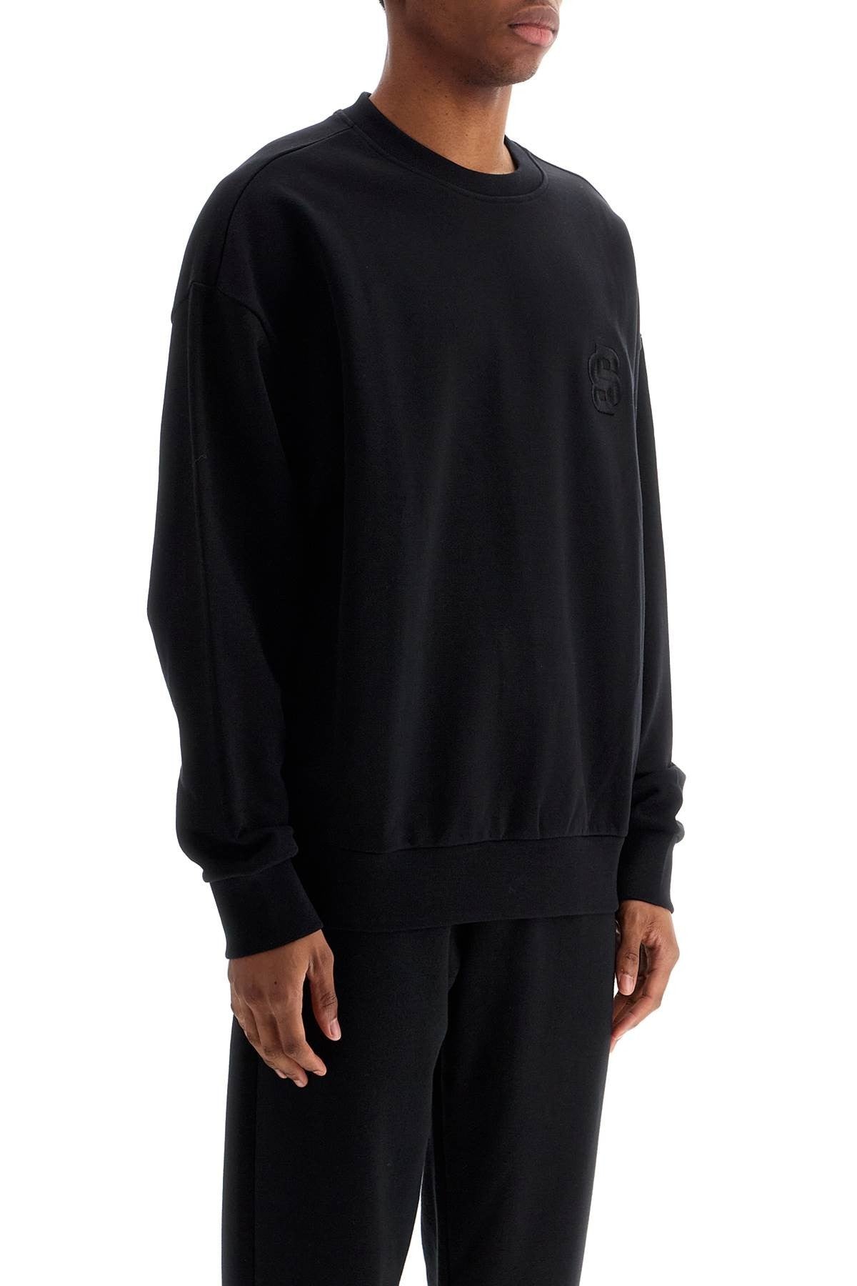 mercerized cotton sweatshirt