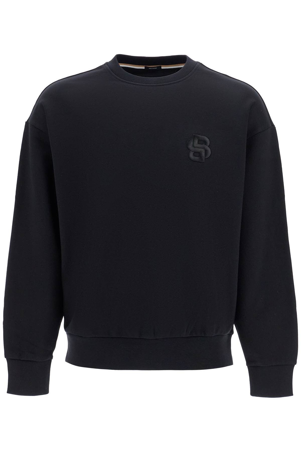 mercerized cotton sweatshirt