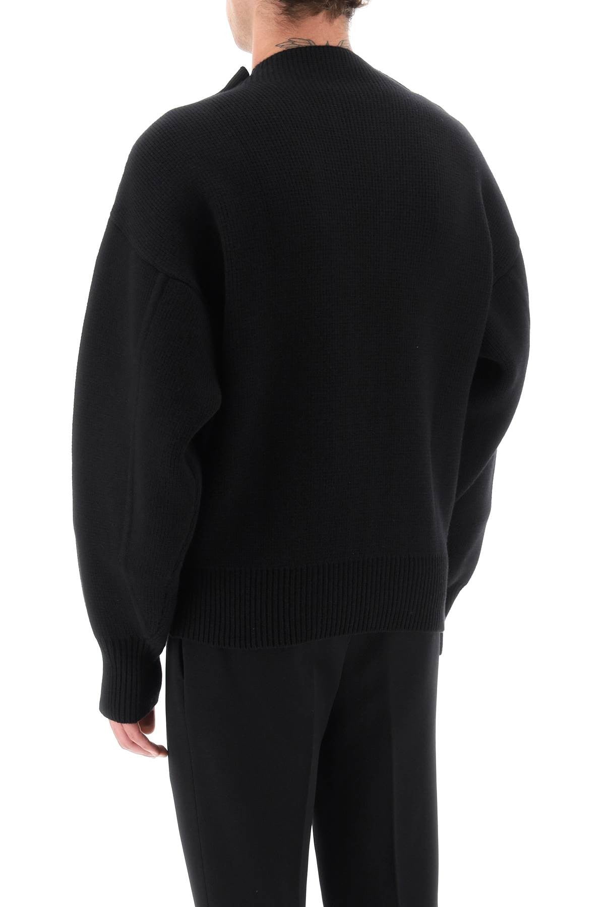 Metal Button Sweater