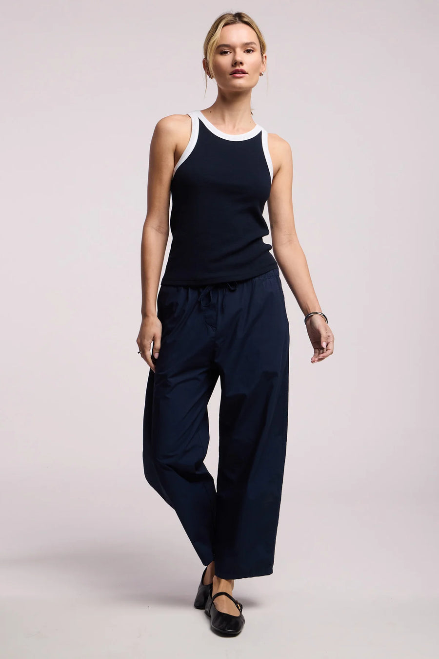 Lindy Modal Ribbed Tank Top