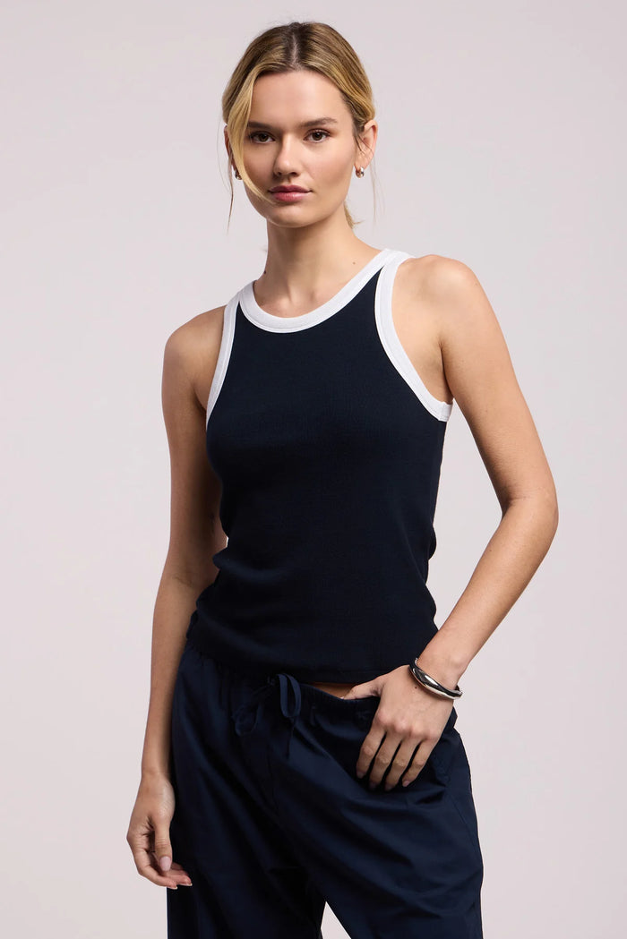 Lindy Modal Ribbed Tank Top